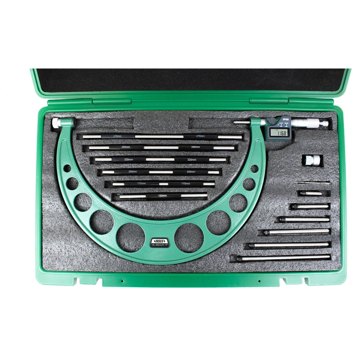 Insize Digital Outside Micrometer 150-300MM Range Series 3506-300A - Twin Eagle Imports
