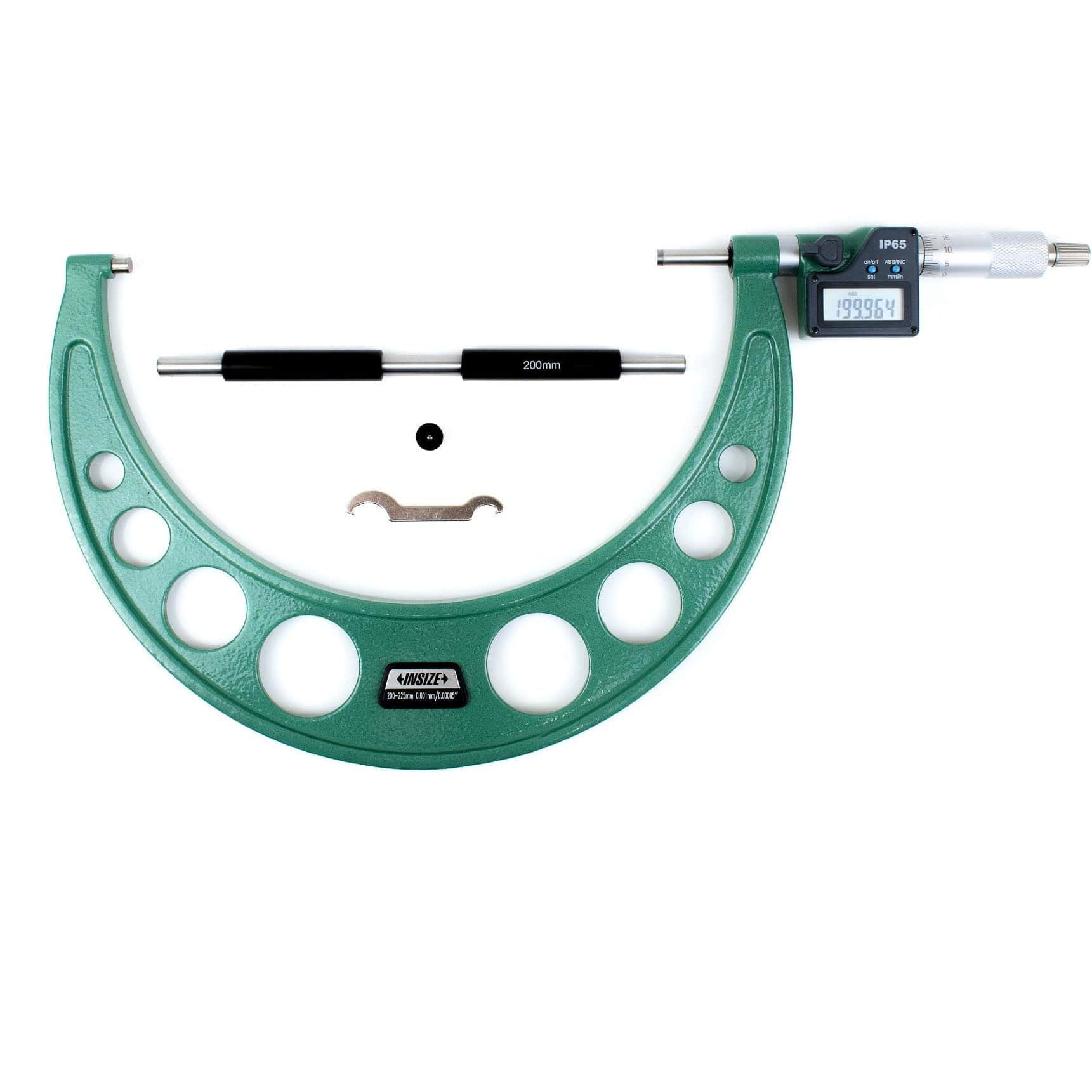Insize Digital Outside Micrometer 200-225MM / 8-9" Range Series 3101-225A - Twin Eagle Imports