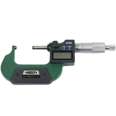 Insize Digital Spherical Anvil Tube Micrometer 25-50mm/1-2" Range Series 3560-50SA - Twin Eagle Imports