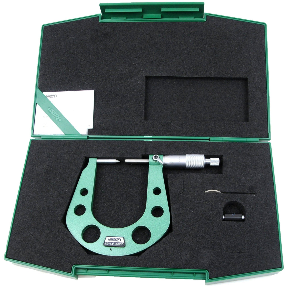 Insize Disc Brake Micrometer 0.3-1.3" Range Series 3288-1 - Twin Eagle Imports