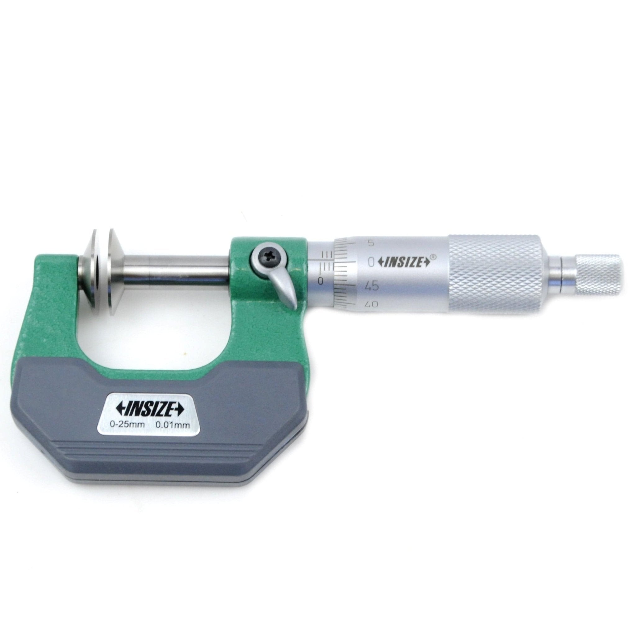 Insize Disc Micrometer 0-25mm Range Series 3282-25 - Twin Eagle Imports