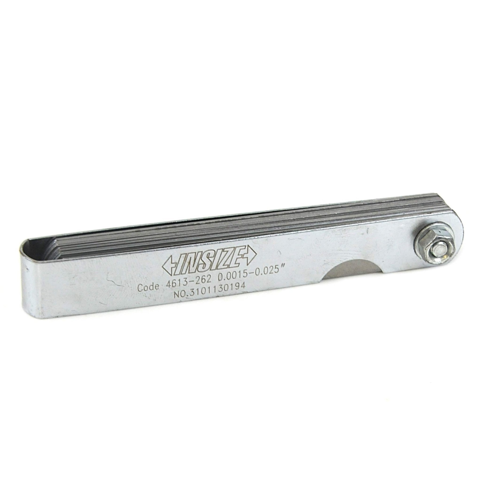 Insize Feeler Gauge Set 0.0015-0.025" Range Series 4613-262 - Twin Eagle Imports