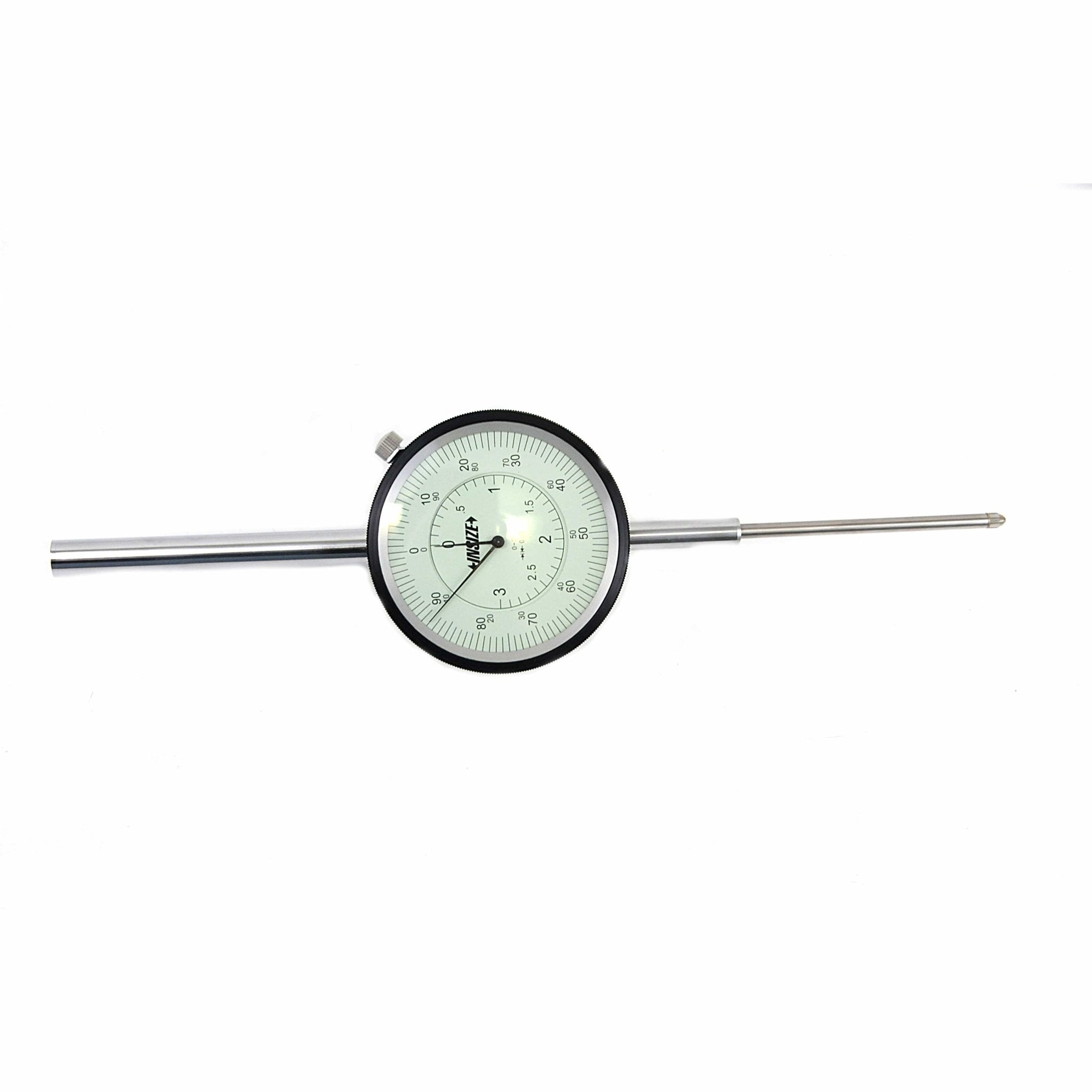 Insize Imperial Long Stroke Dial Indicator Range 0-3" Series 2326-3 - Twin Eagle Imports