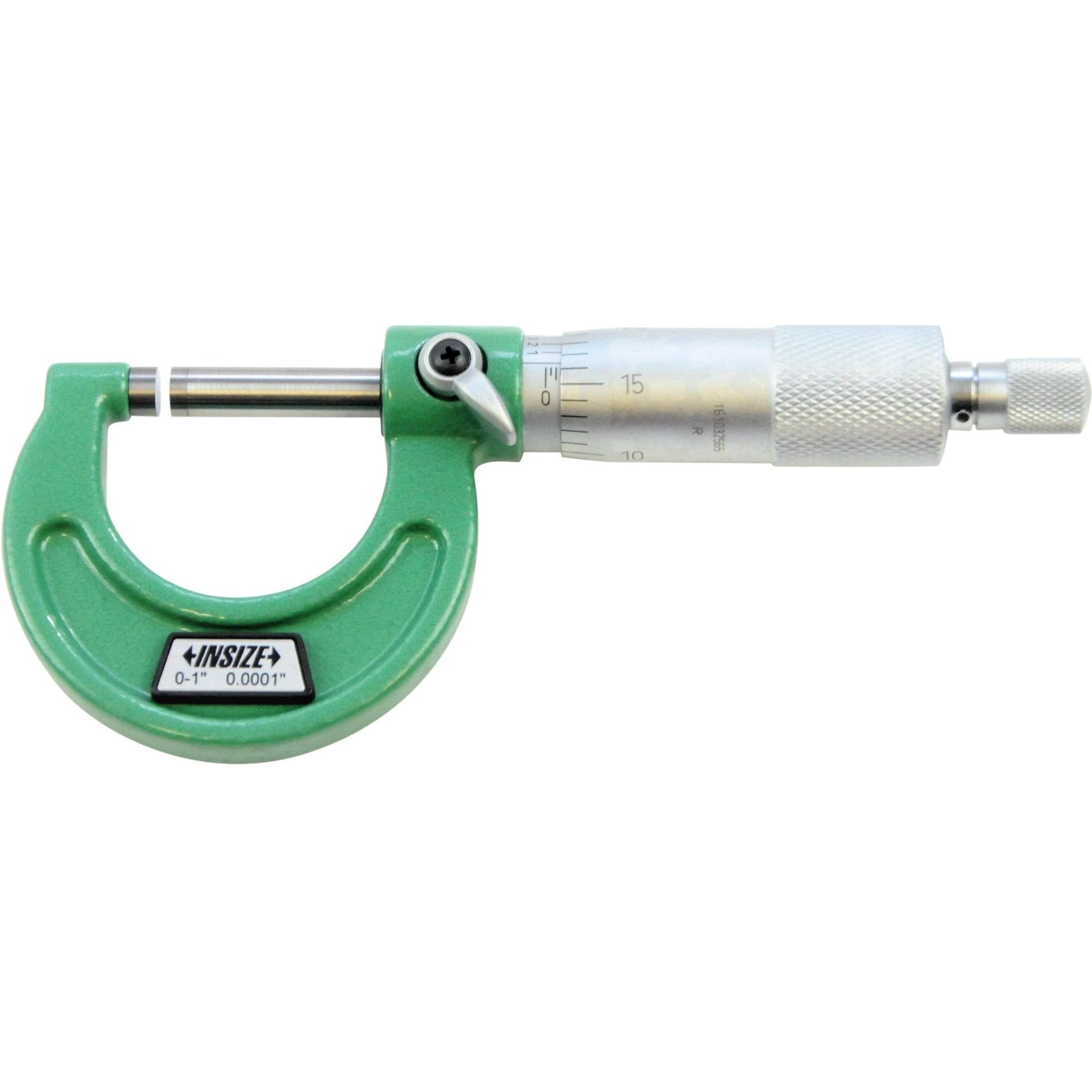 Insize Imperial Outside Micrometer Set 0-4" Range Series 3203-44A - Twin Eagle Imports