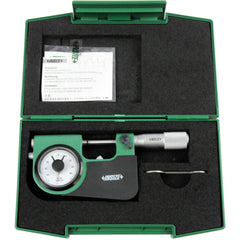 Insize Indicating Micrometer with Support 0-25mm Range Series 3332-25 - Twin Eagle Imports