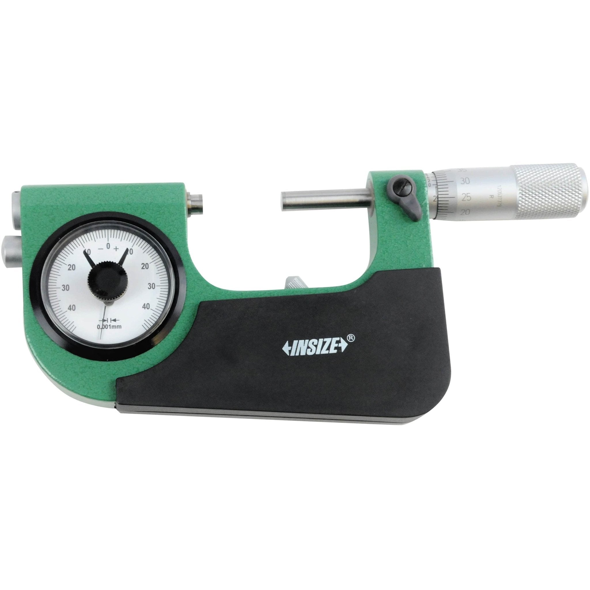 Insize Indicating Micrometer with Support 25-50mm Range Series 3332-50 - Twin Eagle Imports