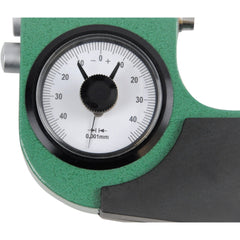 Insize Indicating Micrometer with Support 25-50mm Range Series 3332-50 - Twin Eagle Imports