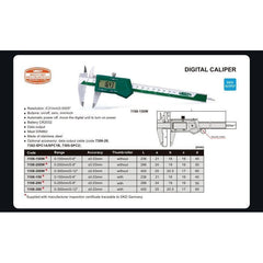 DIGITAL CALIPER INSIZE 1108-200  0- 200mm x 0.01mm 