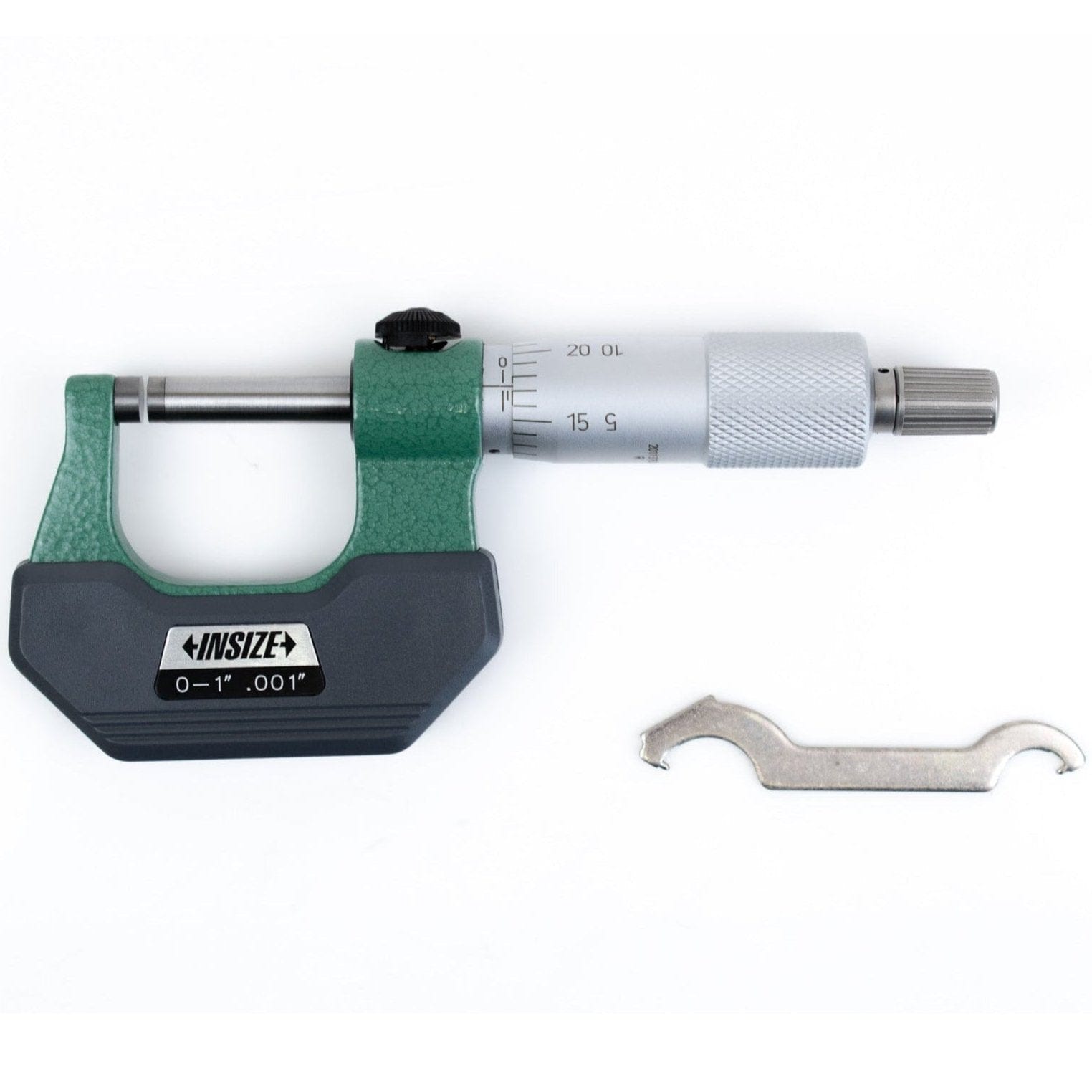 Insize Left Hand/Right Hand Outside Micrometer 0-1" Range Series 3236-1B - Twin Eagle Imports