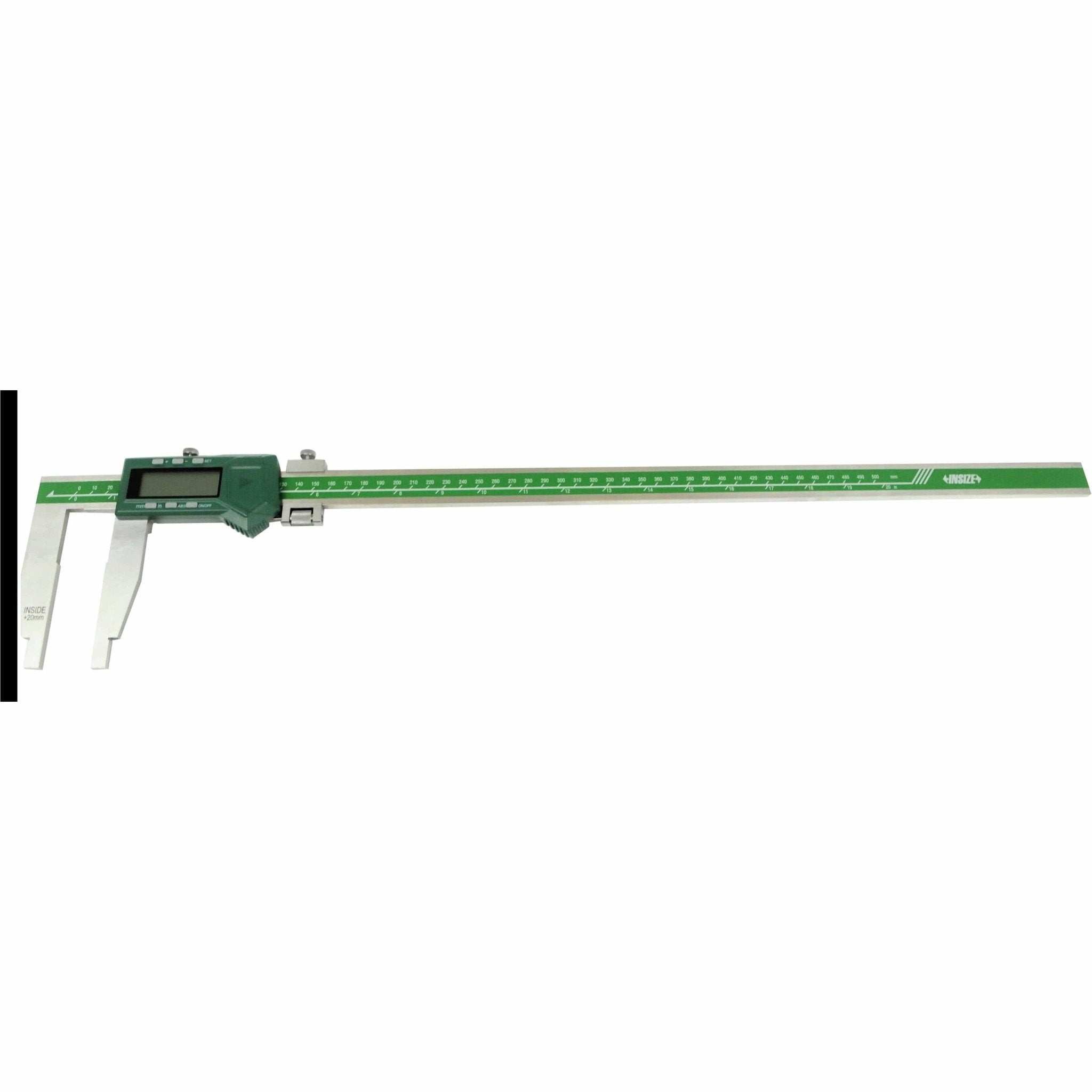 Insize Long Jaw Digital Caliper 0- 500mm / 0-20" Range Series 1106-501 - Twin Eagle Imports