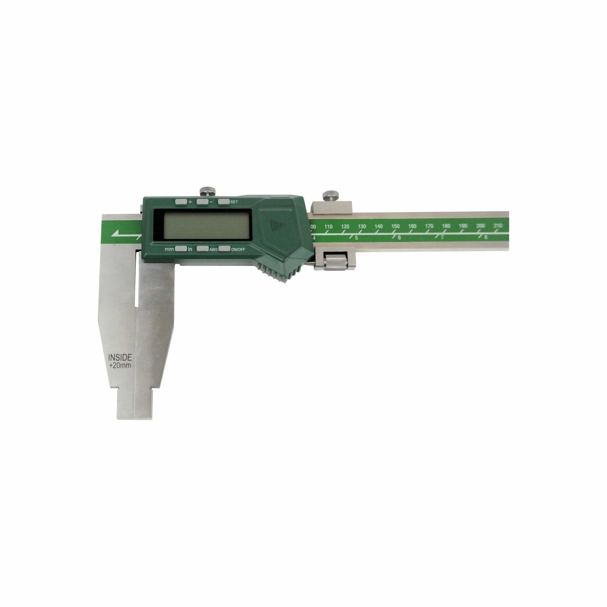 Insize Long Jaw Digital Caliper 0- 500mm / 0-20" Range Series 1106-501 - Twin Eagle Imports