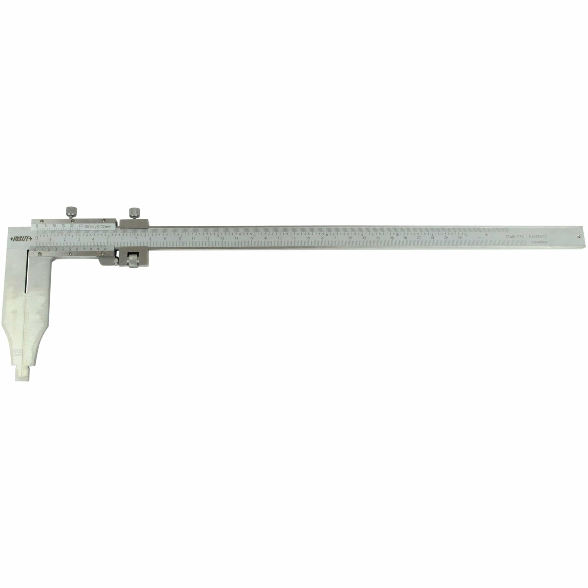 Insize Long Jaw Vernier Caliper 0-300mm/0-12" Range Series 1215-392 - Twin Eagle Imports