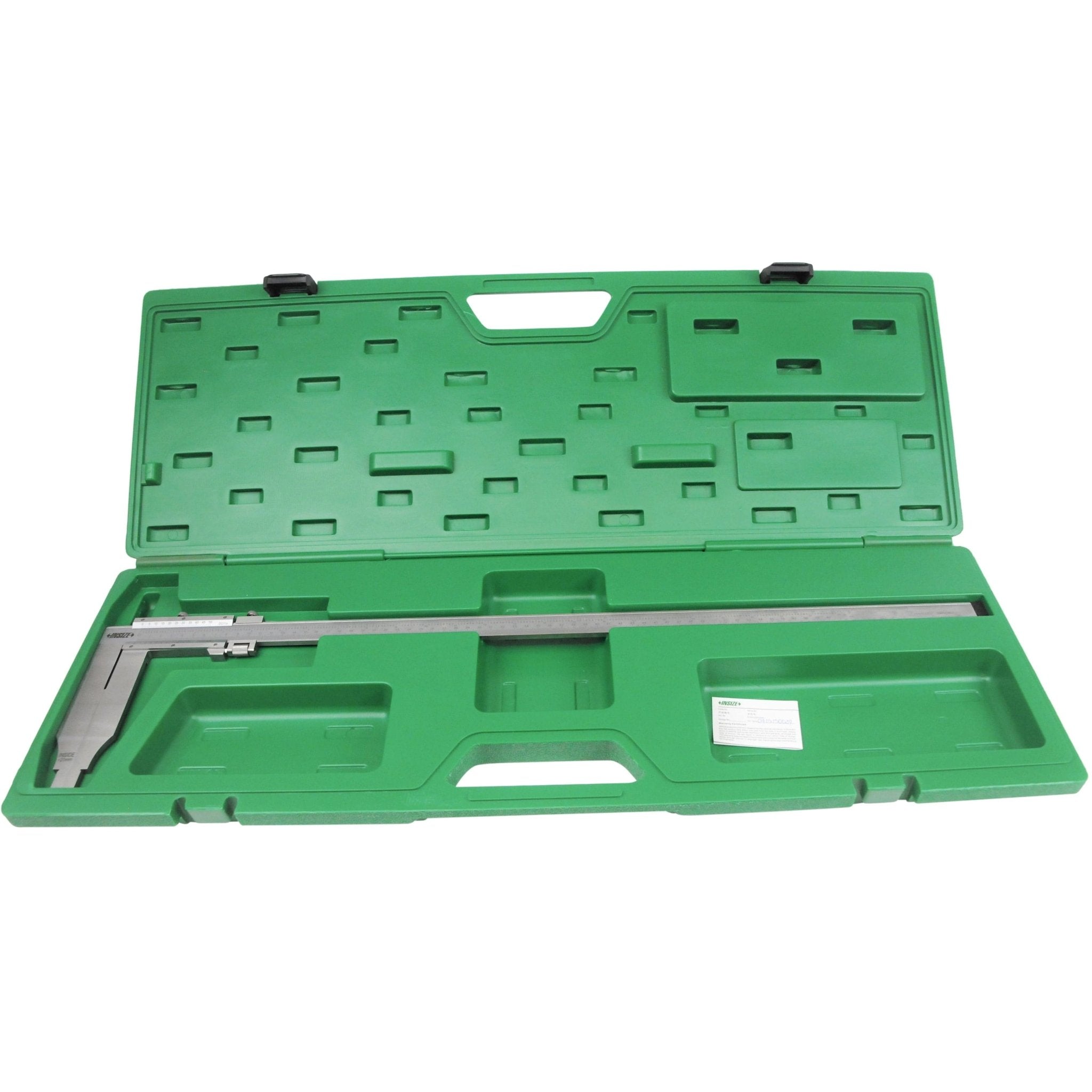 Insize Long Jaw Vernier Caliper 0-600mm/0-24" Range Series 1215-622 - Twin Eagle Imports