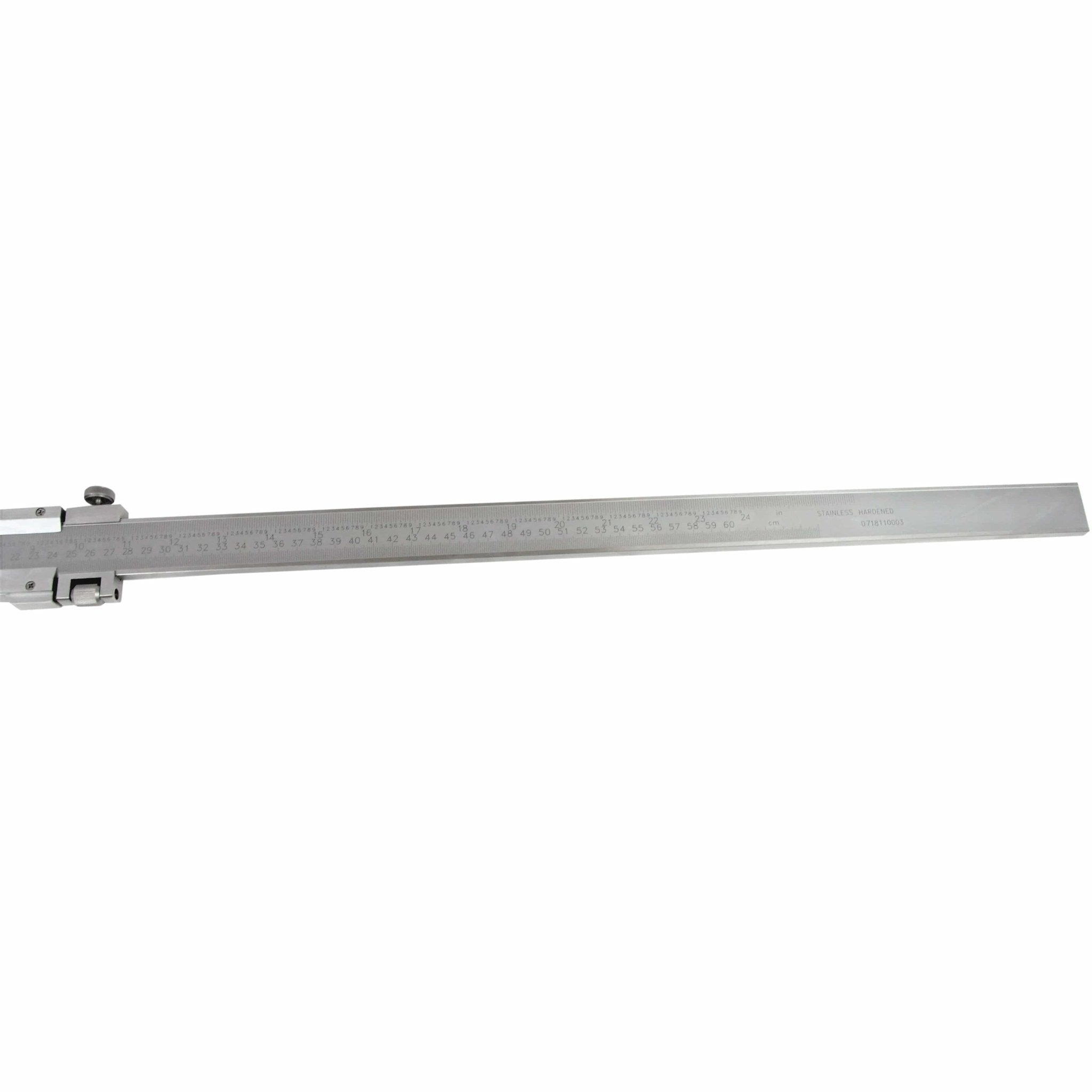 Insize Long Jaw Vernier Caliper 0-600mm/0-24" Range Series 1215-642 - Twin Eagle Imports