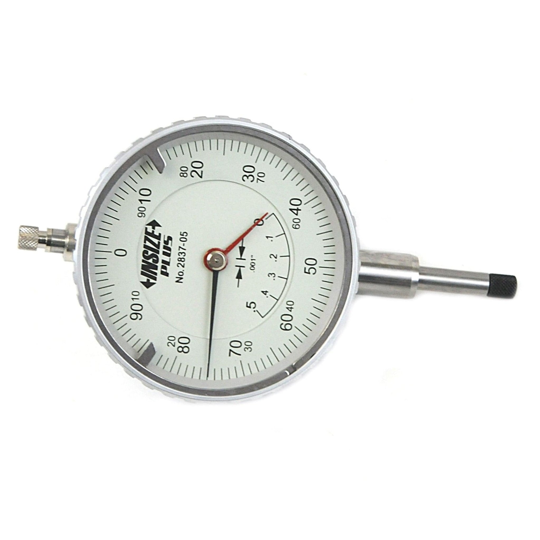 Insize Lug Back Dial Indicator 0-0.5" x 0.001" Range Series 2837-05 - Twin Eagle Imports