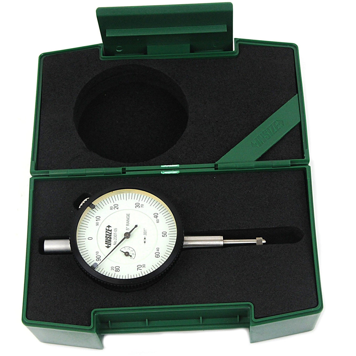 Insize Lug Back Dial Indicator 0.5" Range Series 2307-05 - Twin Eagle Imports