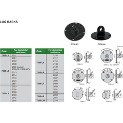 Insize Lug Back for Dial Guages 53mm Range Series 7330-L10 - Twin Eagle Imports