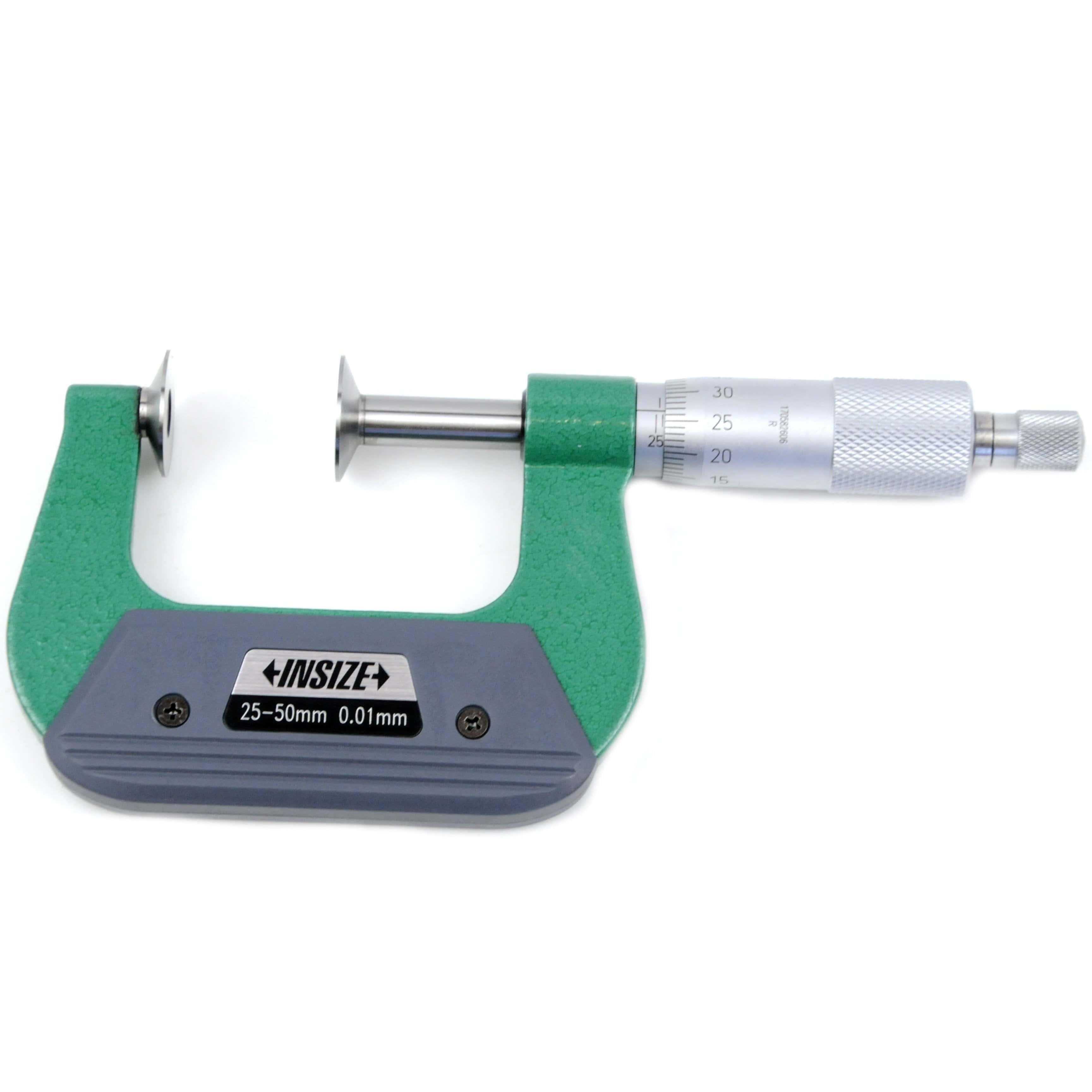 INSIZE Manufacturing Insize Disc Micrometer 25-50mm Range Series 3294-50