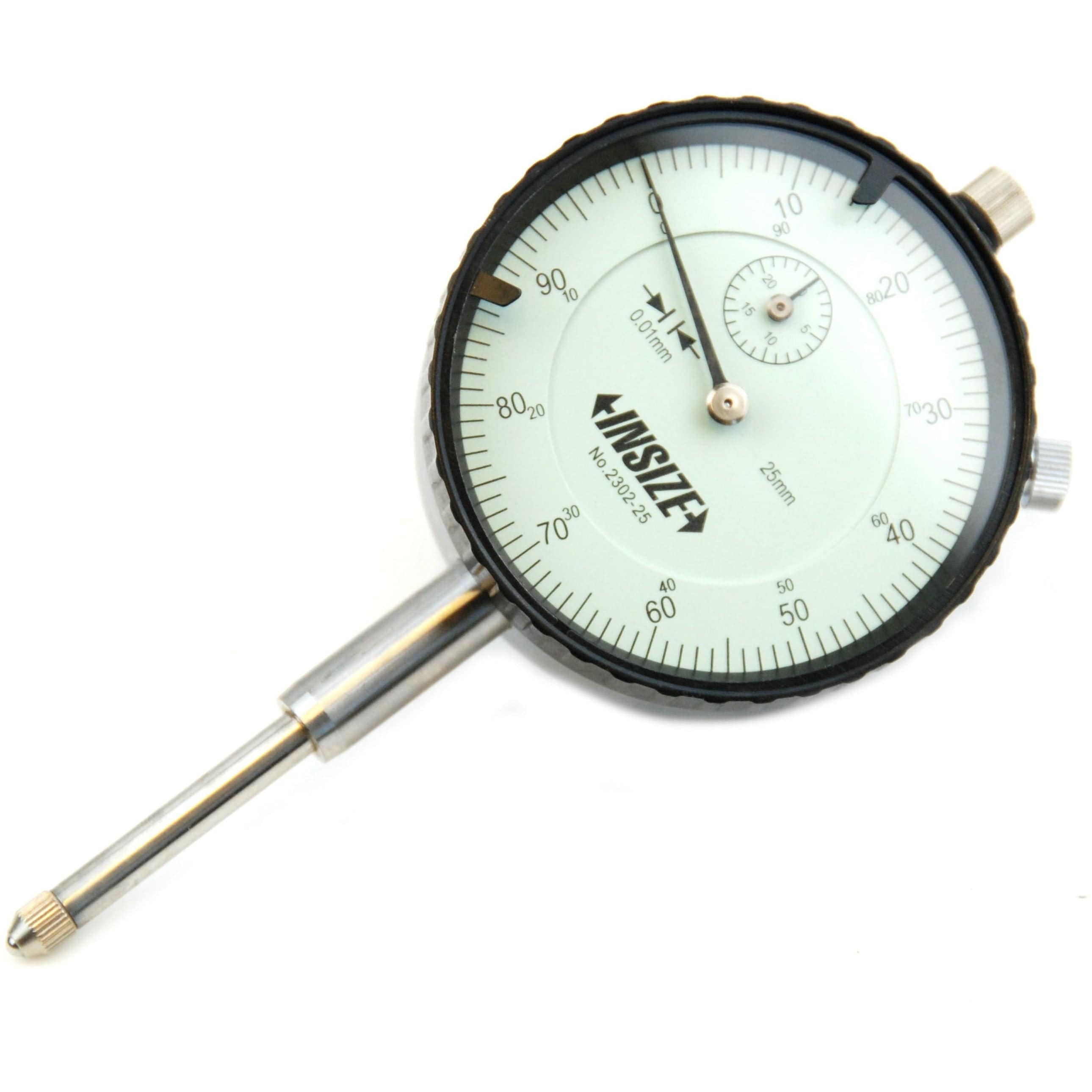 INSIZE Manufacturing Insize Metric Lug Back Dial Indicator 25mm Range Series 2302-25