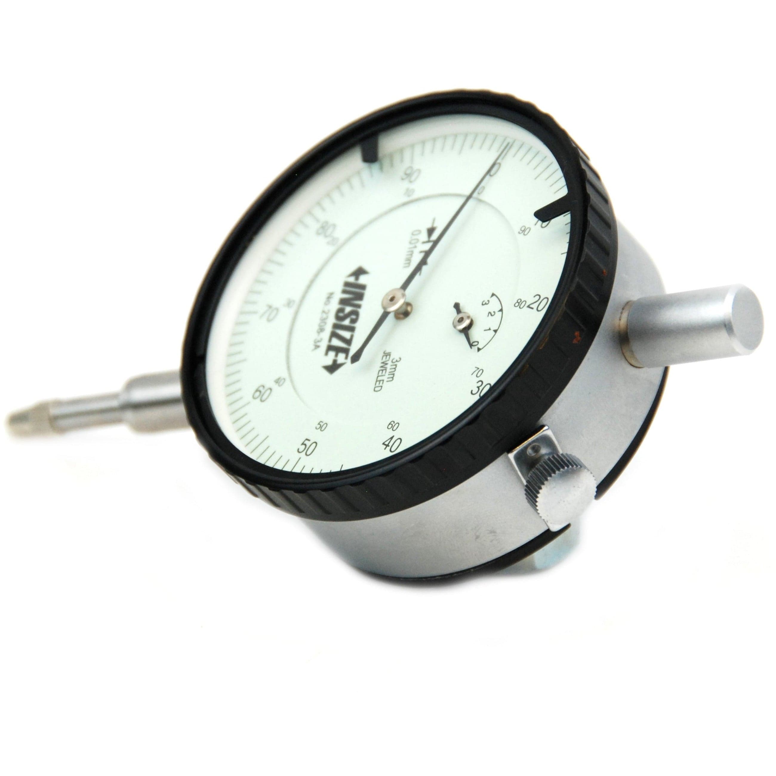 INSIZE Manufacturing Insize Metric Lug Back Dial Indicator 3mm Range Series 2308-3A