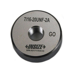 INSIZE Manufacturing Insize Thread GO Ring Gauge 7/16"-20 UNF Series 4121-7D2