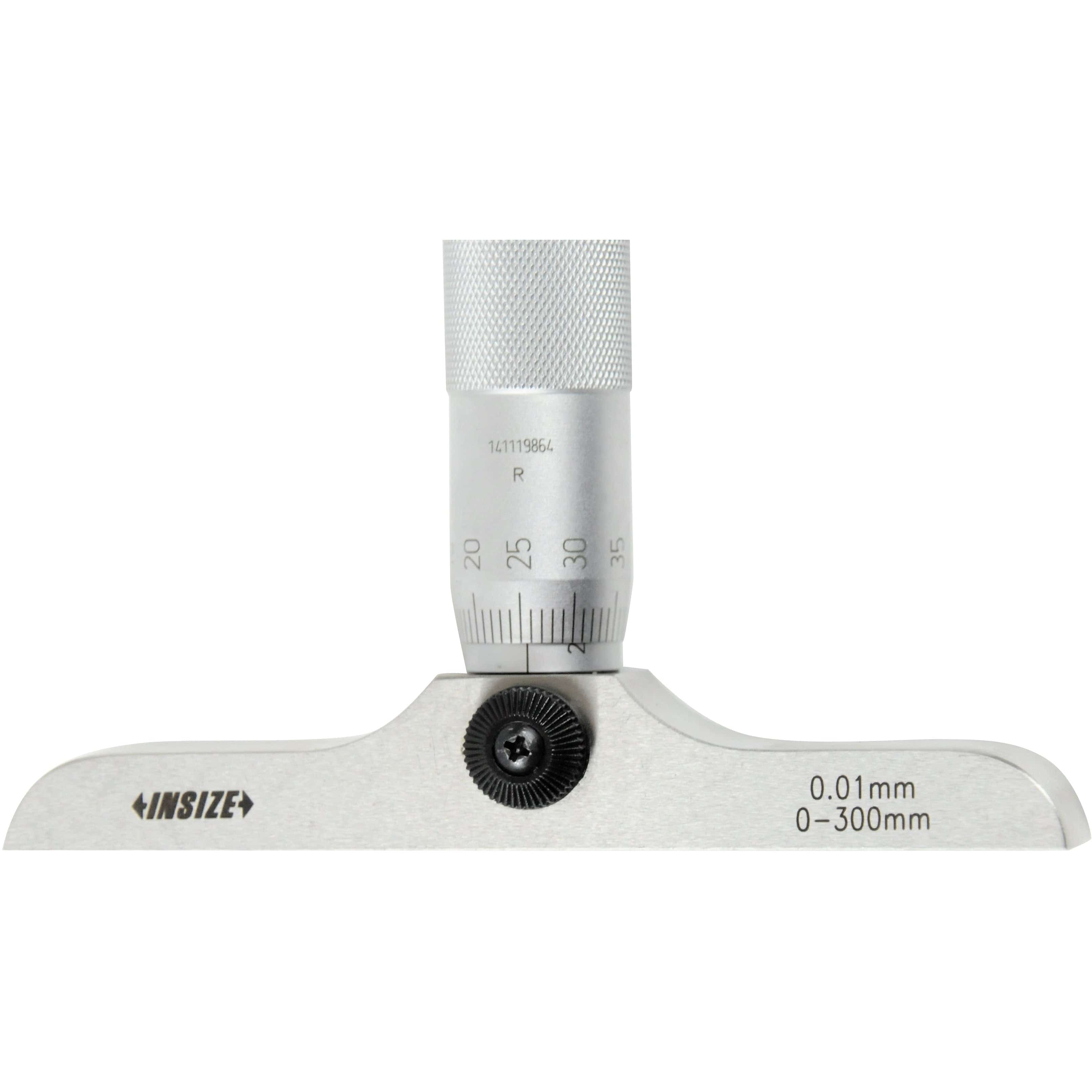 INSIZE Measuring Equipment Insize 12pc Metric Depth Micrometer 0-300mm Range Series 3241-300