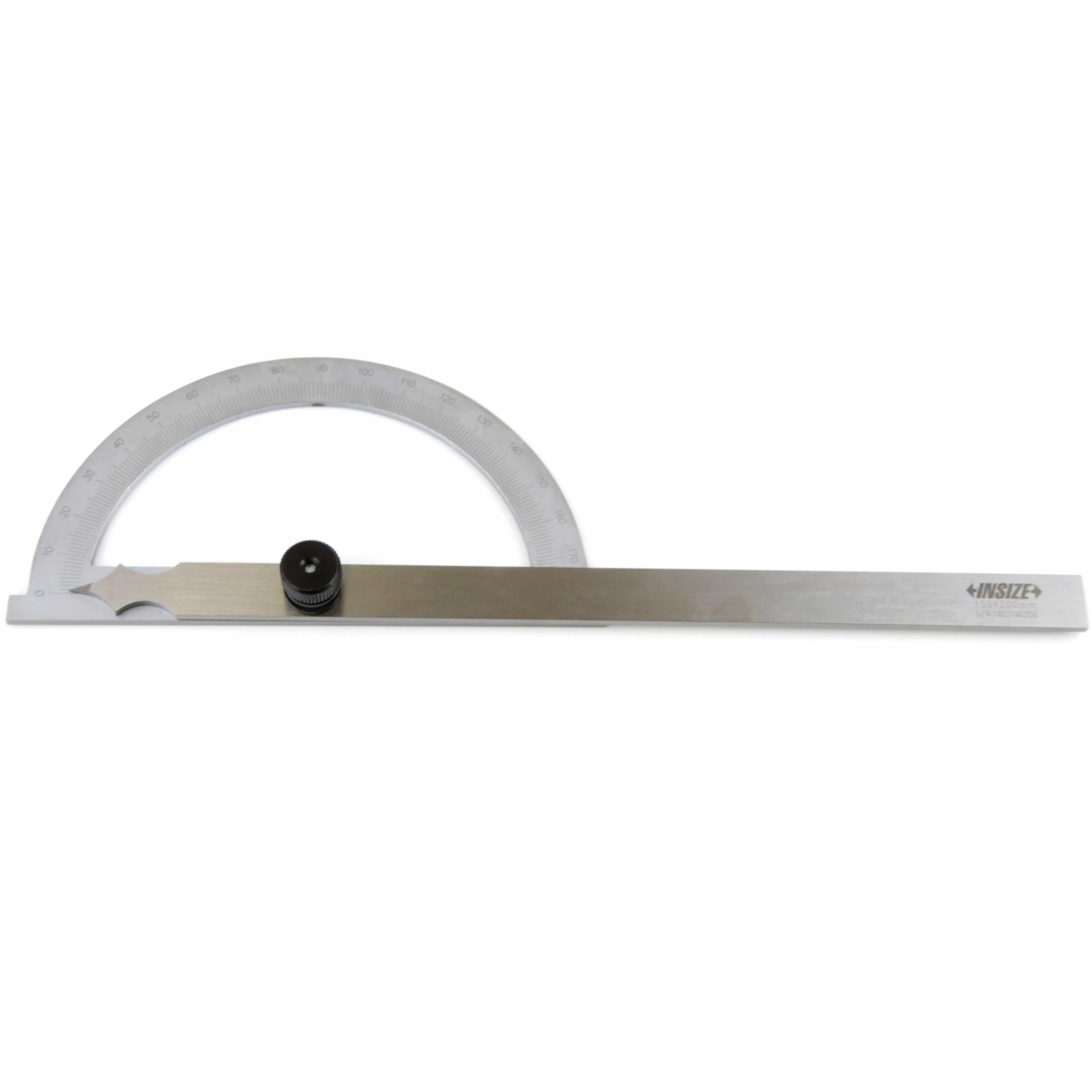 INSIZE Measuring Equipment Insize 180° Protractor 150x200mm Range Series 4799-1150