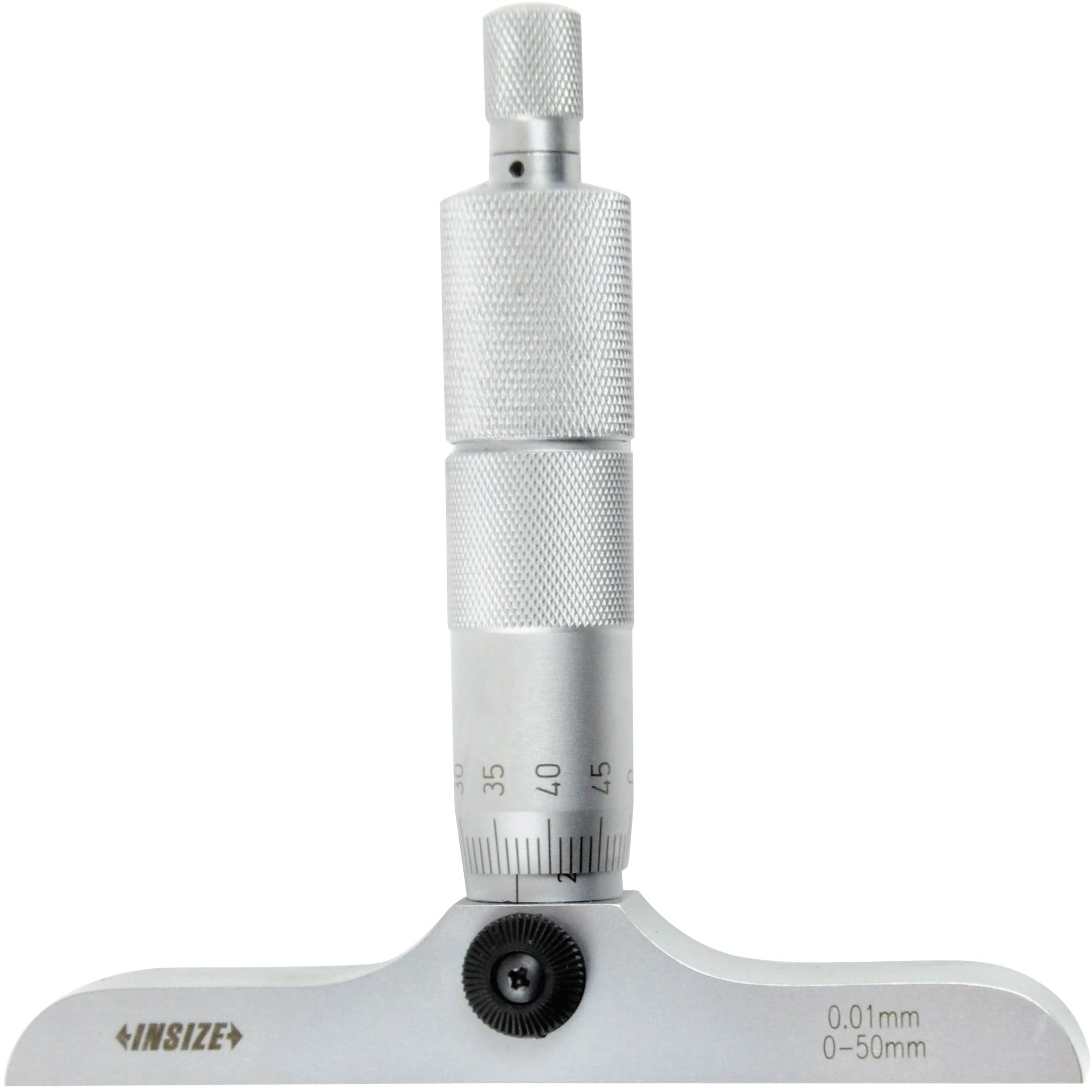 INSIZE Measuring Equipment Insize 2pc Metric Depth Micrometer 0-50mm Range Series 3241-50