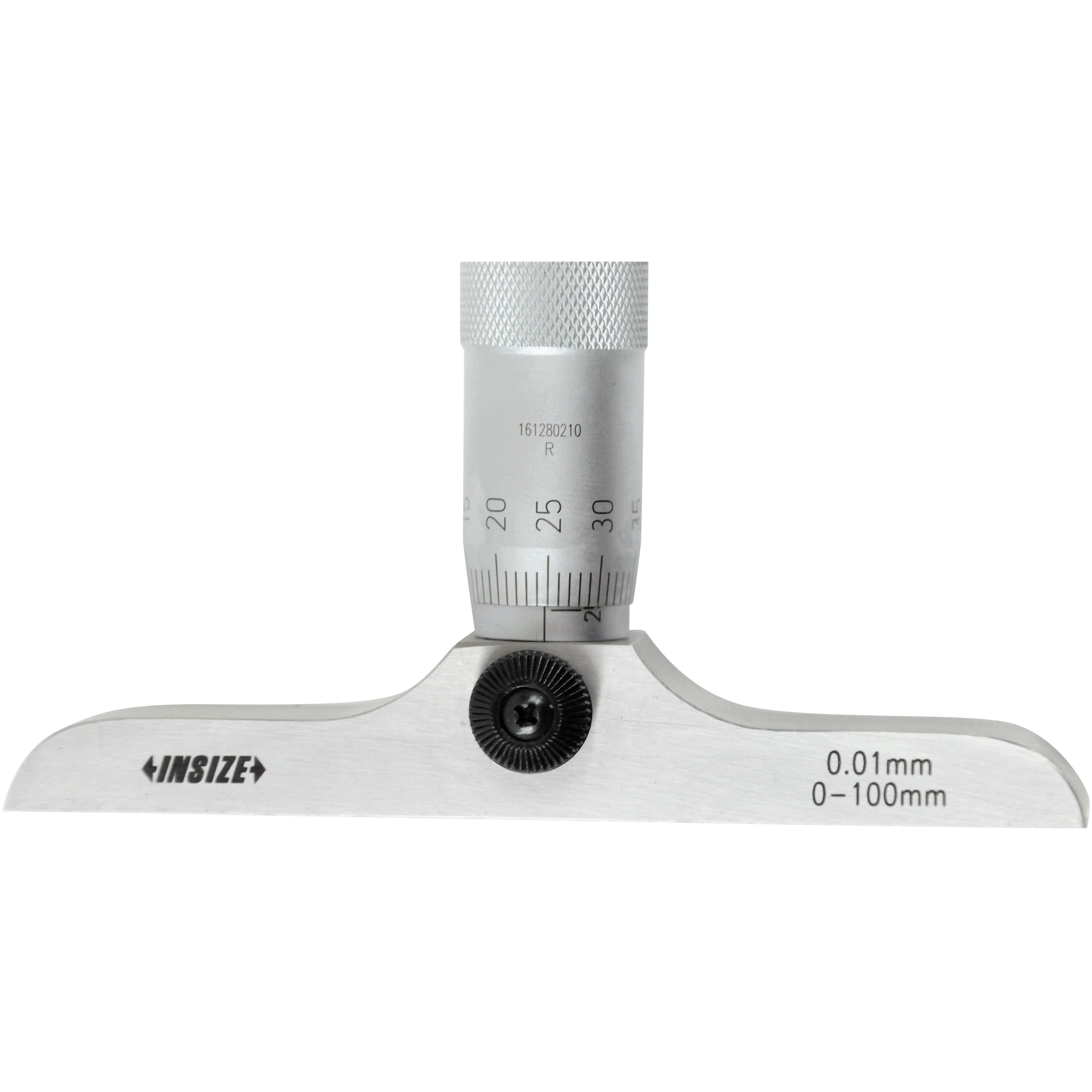 INSIZE Measuring Equipment Insize 4pc Metric Depth Micrometer 0-100mm Range Series 3241-100