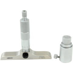 INSIZE Measuring Equipment Insize 4pc Metric Depth Micrometer 0-100mm Range Series 3241-100