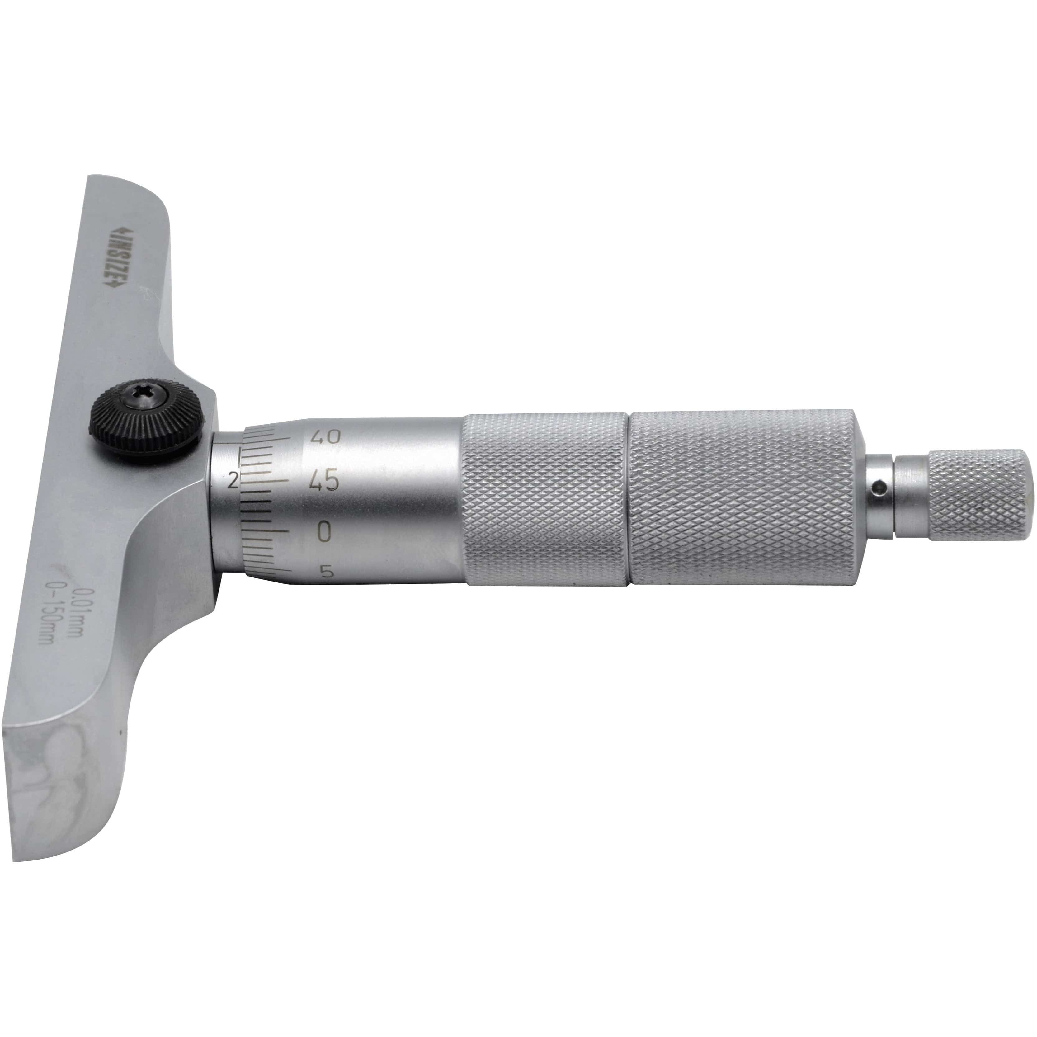 INSIZE Measuring Equipment Insize 6pc Metric Depth Micrometer 0-150mm Range Series 3241-150