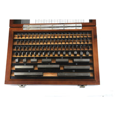 INSIZE Measuring Equipment Insize 87 Piece Steel Gauge Block Set Series 4100-287 Grade 2