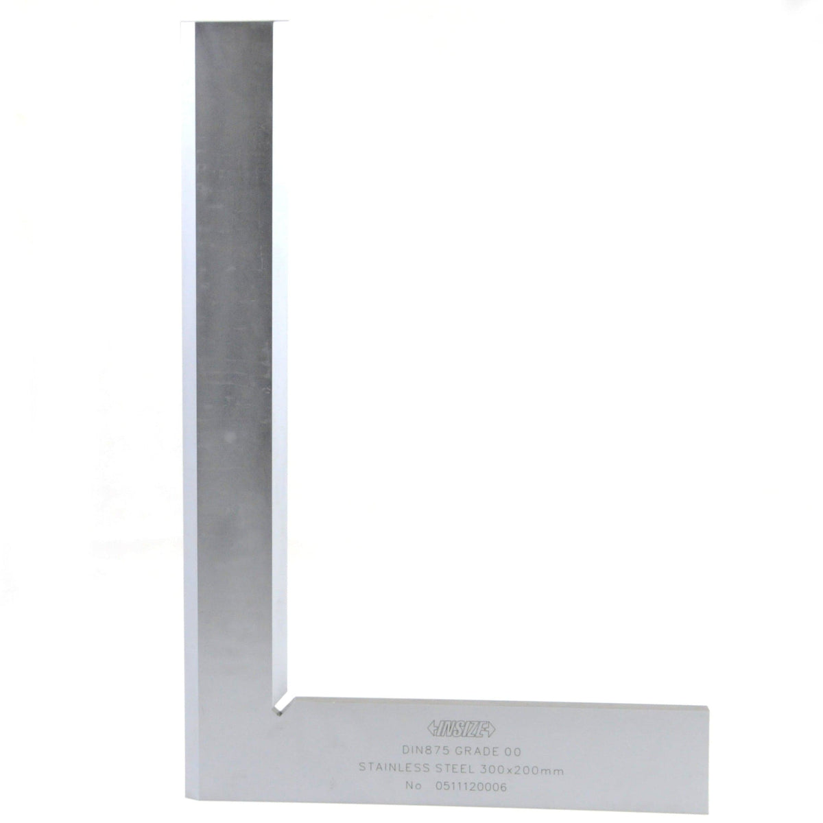 INSIZE Measuring Equipment Insize 90° Bevelled Edge Square 300x200mm Range Series 4790-0300