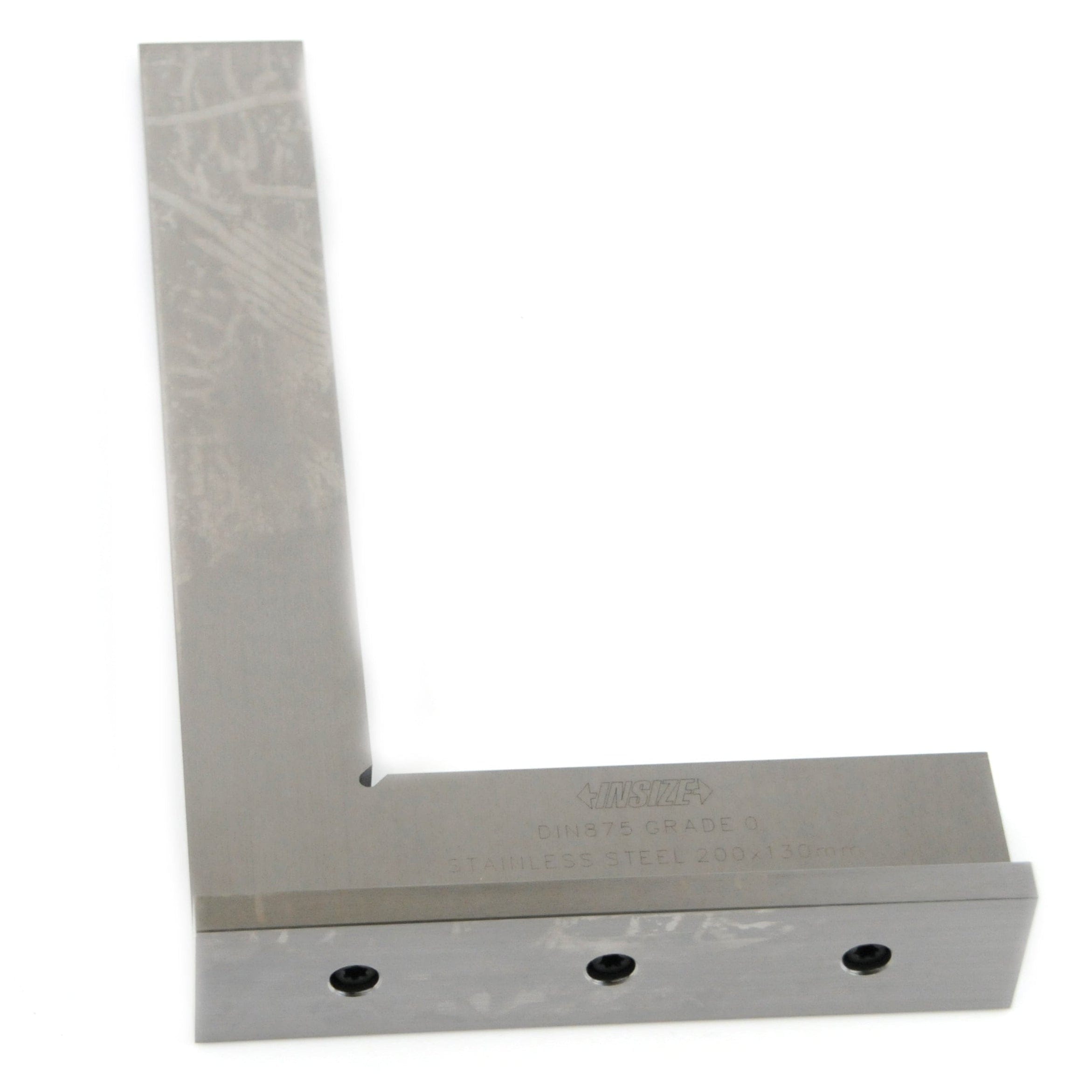 INSIZE Measuring Equipment Insize 90° Flat Edge Square 200x130mm Range Series 4793-200