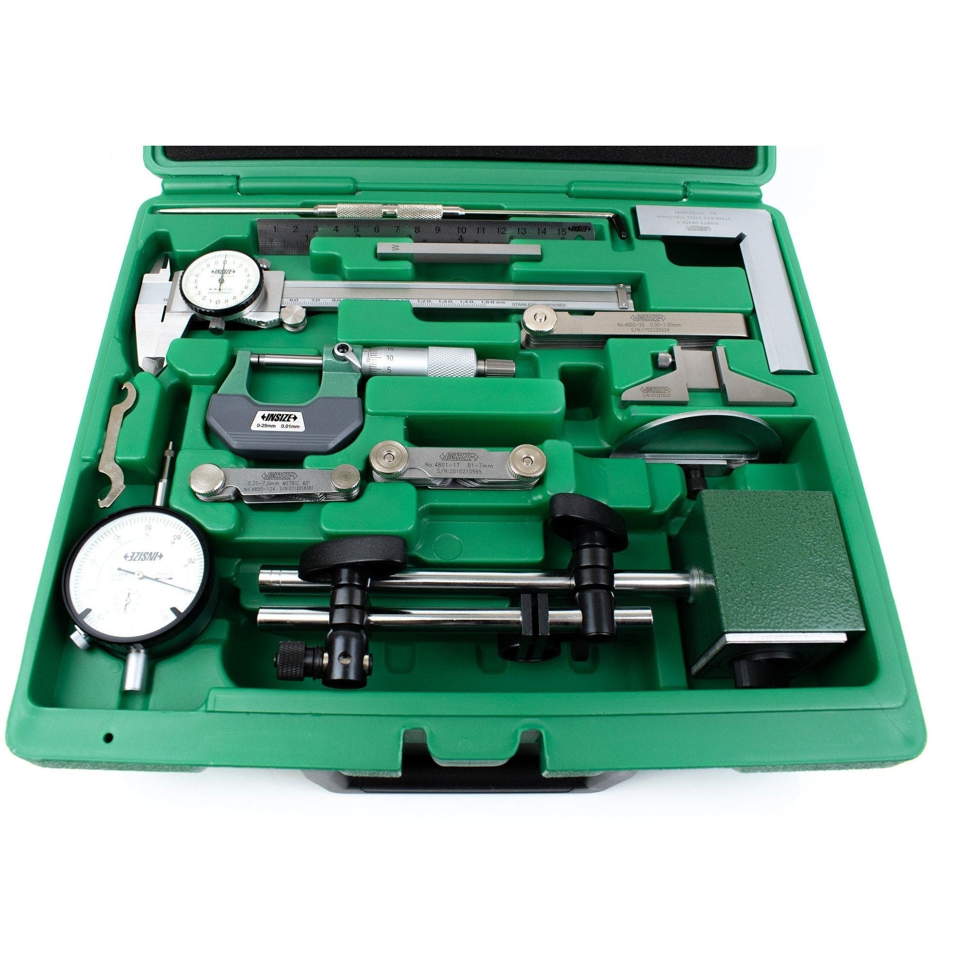 INSIZE MEASURING EQUIPMENT INSIZE Comprehensive 13 Piece Measuring Tool Kit Series 5014