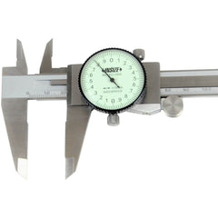 INSIZE Measuring Equipment Insize Dial Caliper 0-200mm Range Series 1312-200A