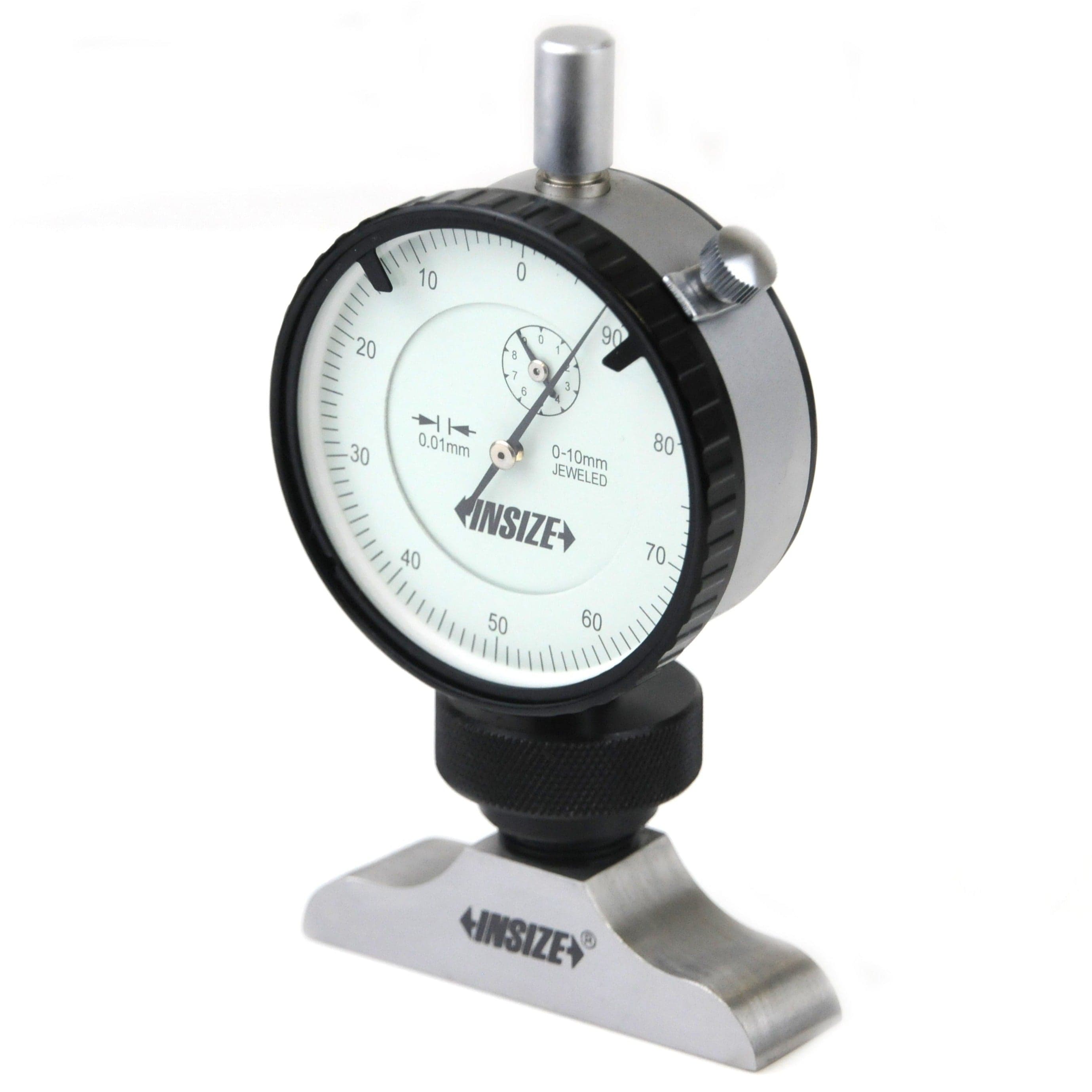 INSIZE Measuring Equipment Insize Dial Depth Gauge 0-12" x 0.001" Range Series 2341-2E2