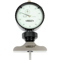 INSIZE Measuring Equipment Insize Dial Depth Gauge 0-300mm x 0.01mm Range Series 2342-201