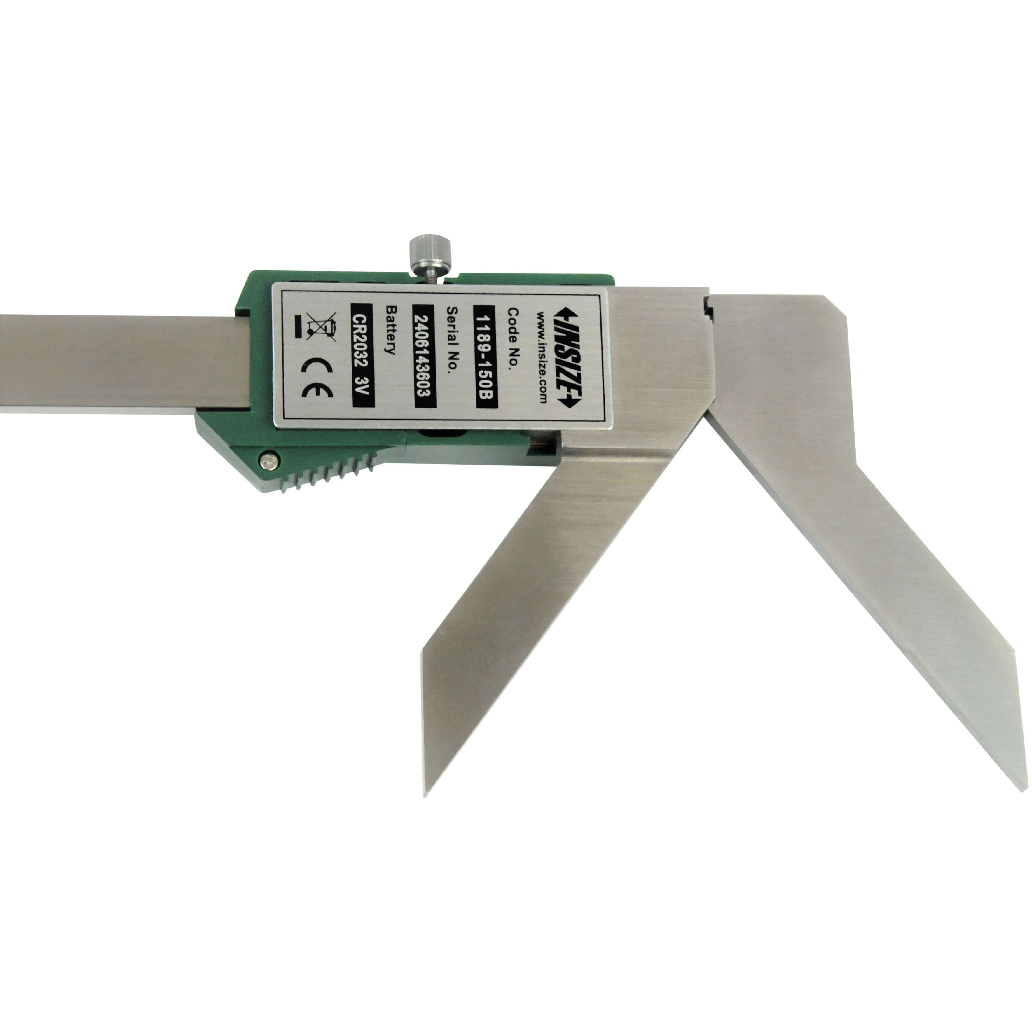 INSIZE Measuring Equipment Insize Digital Arc Radius Caliper 5-150mm/0.2-6" Range Series 1189-150B