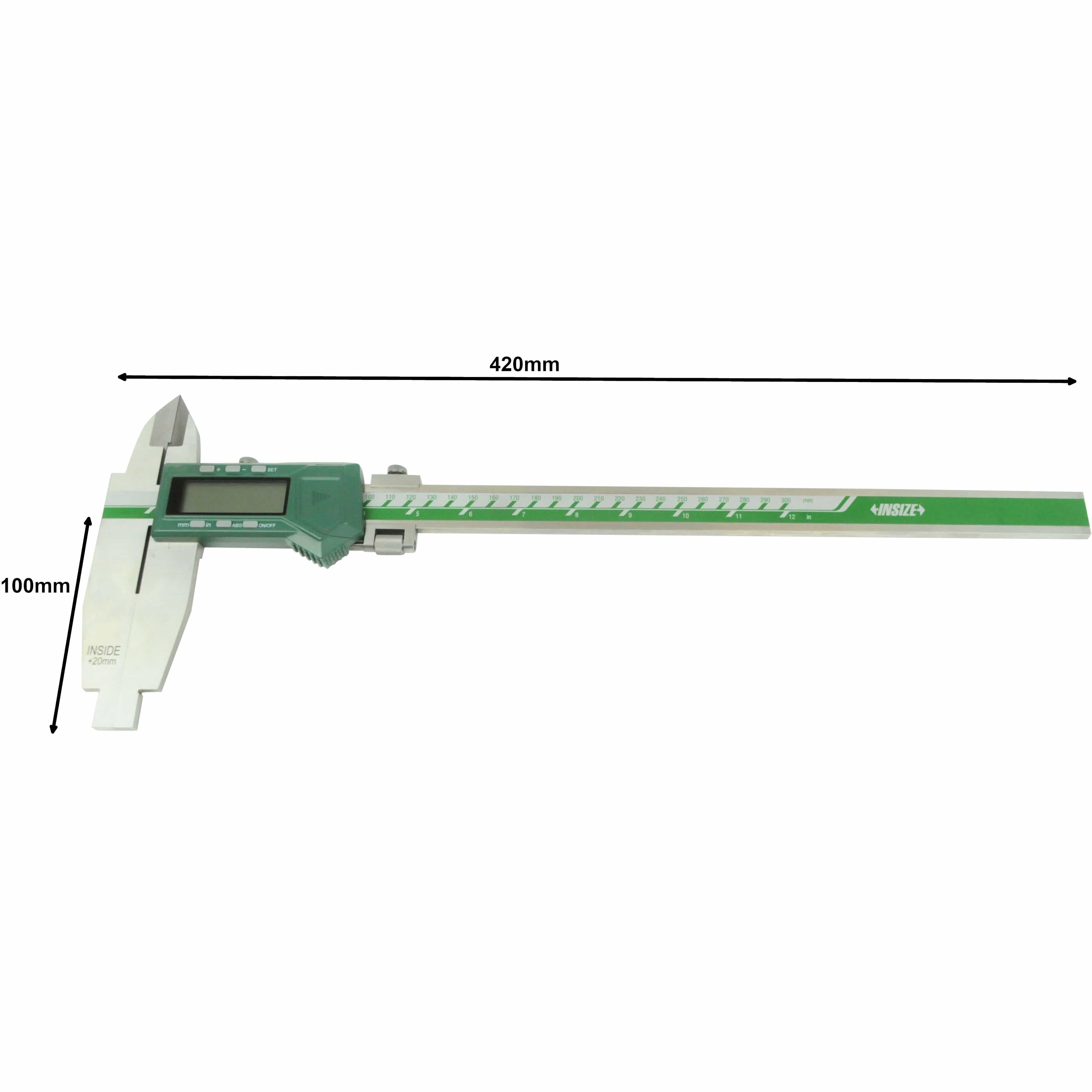 INSIZE Measuring Equipment Insize Digital Caliper  0-300mm / 0-12" Range Series 1117-301