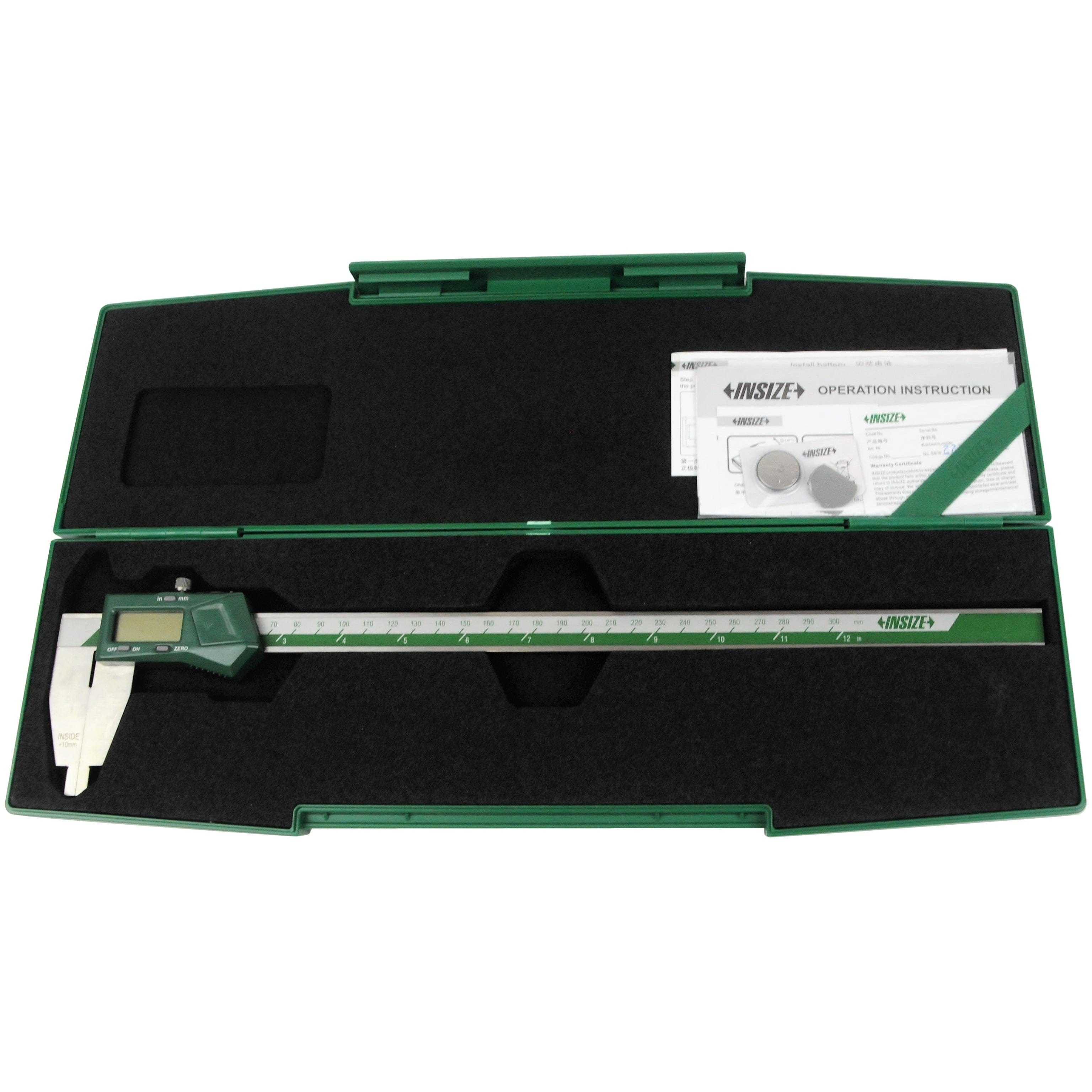 INSIZE Measuring Equipment Insize Digital Caliper 0-300mm/0-12" Range Series 1170-306