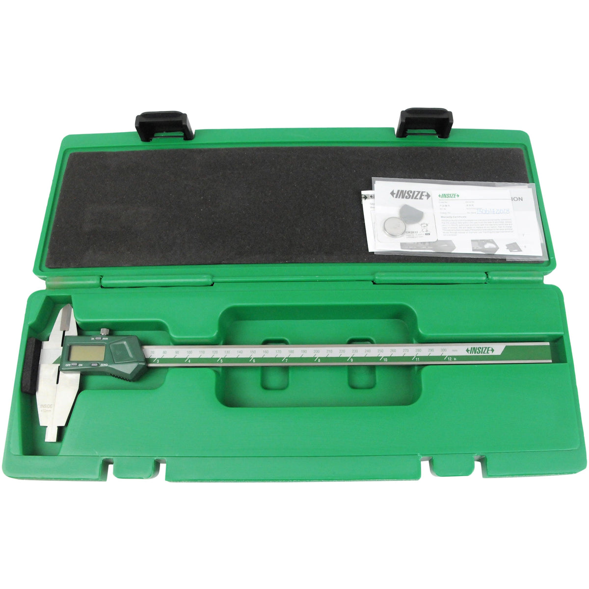 INSIZE Measuring Equipment Insize Digital Caliper 0-300mm/0-12" Range Series 1171-306