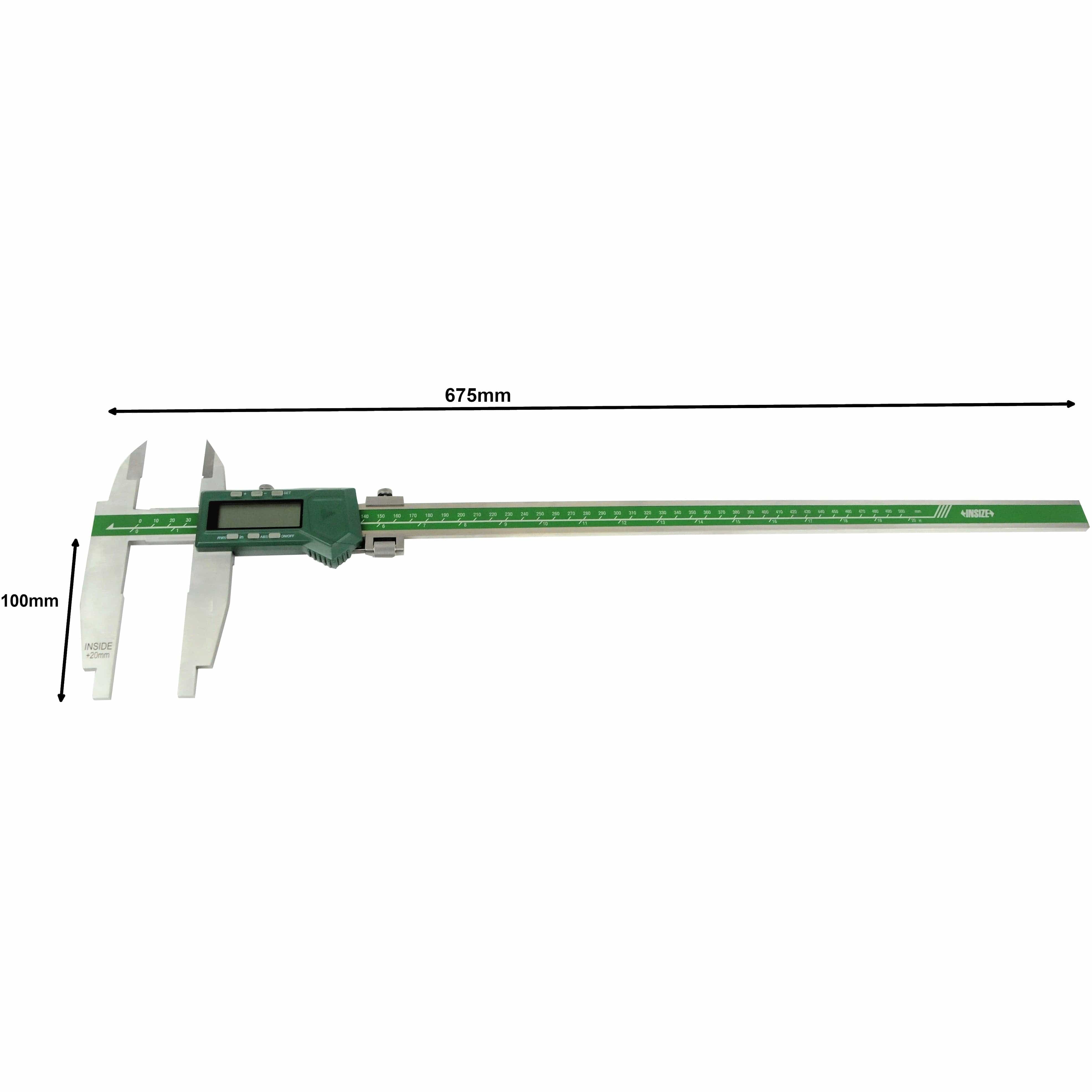 INSIZE Measuring Equipment Insize Digital Caliper 0-500mm / 0-20" Range Series 1117-501