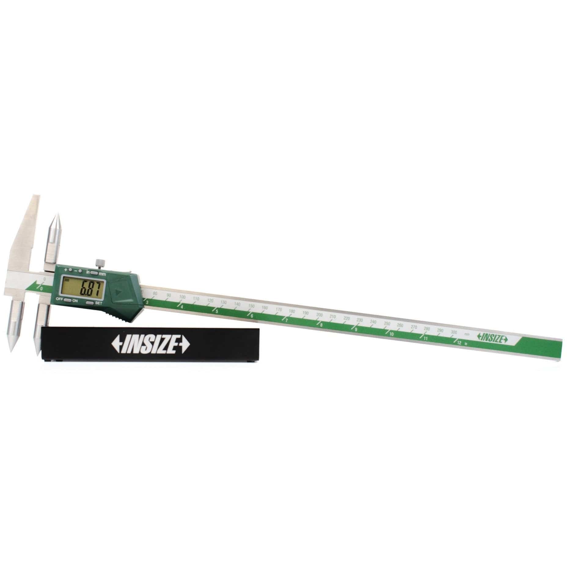 INSIZE MEASURING EQUIPMENT Insize Digital Centerline Caliper 5-300mm Range Series 1525-300