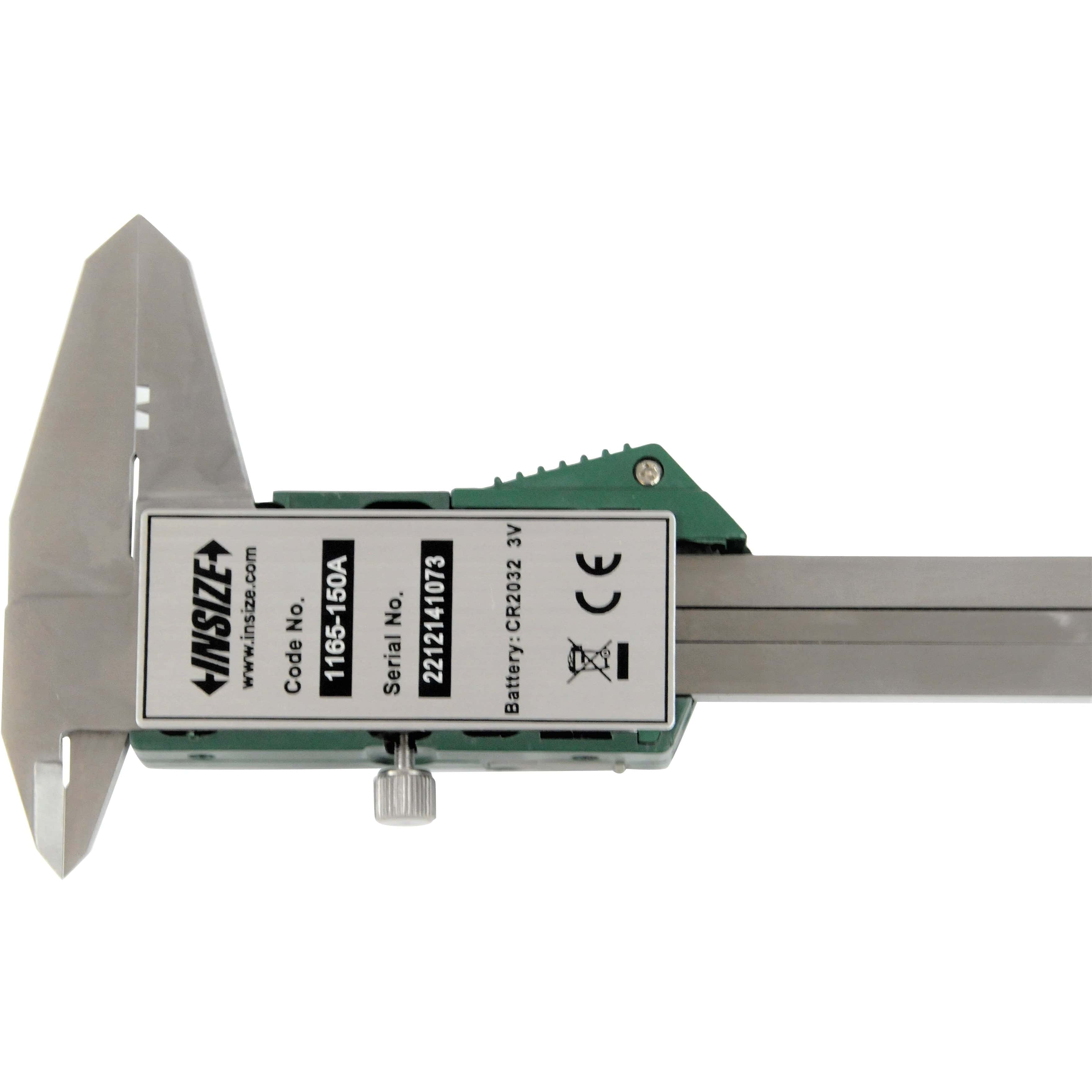 INSIZE Measuring Equipment Insize Digital Crimp Height Caliper 0-150mm/0-6" Range Series 1165-150A
