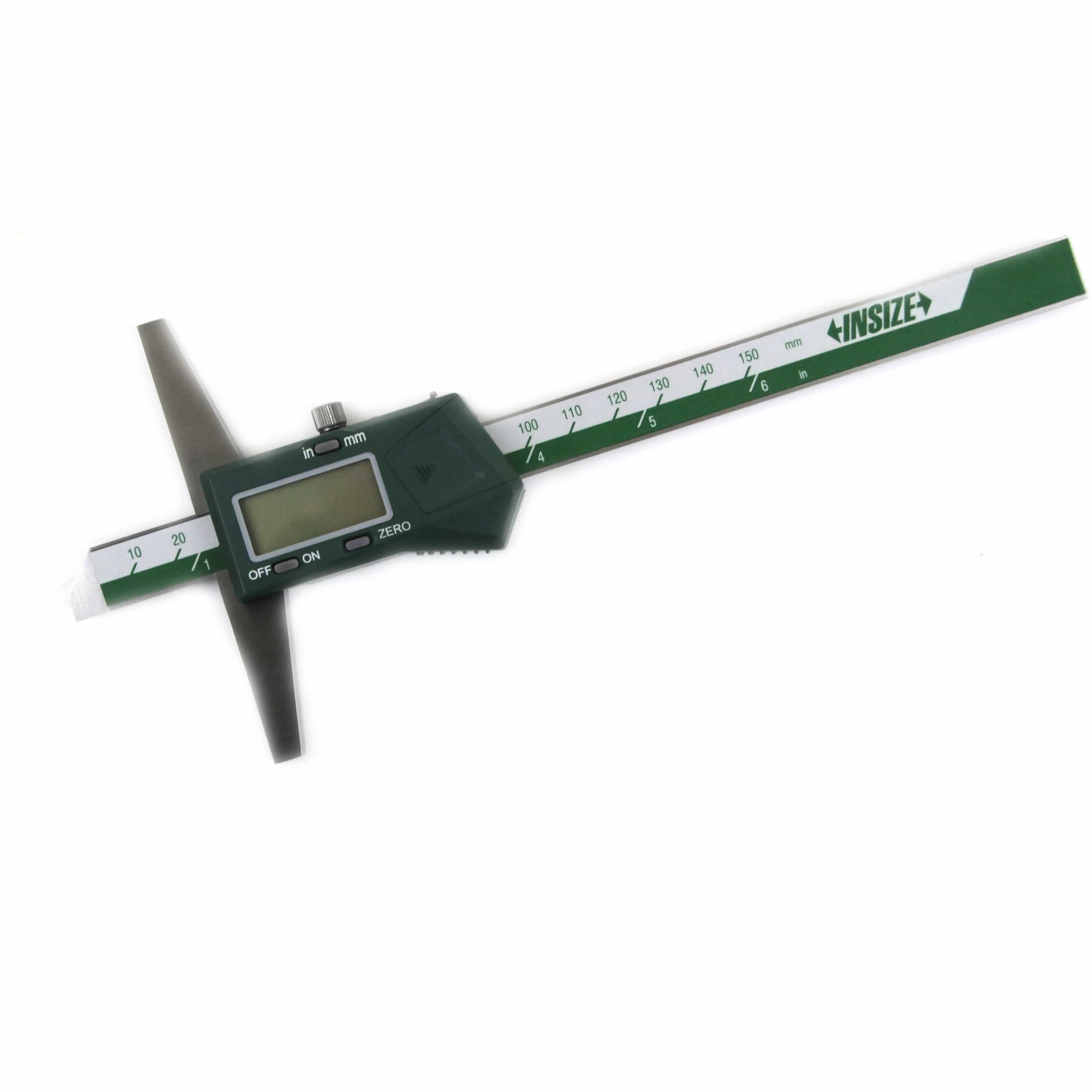 INSIZE Measuring Equipment Insize Digital Depth Gauge 0-150mm/0-6" Range Series 1141-150A