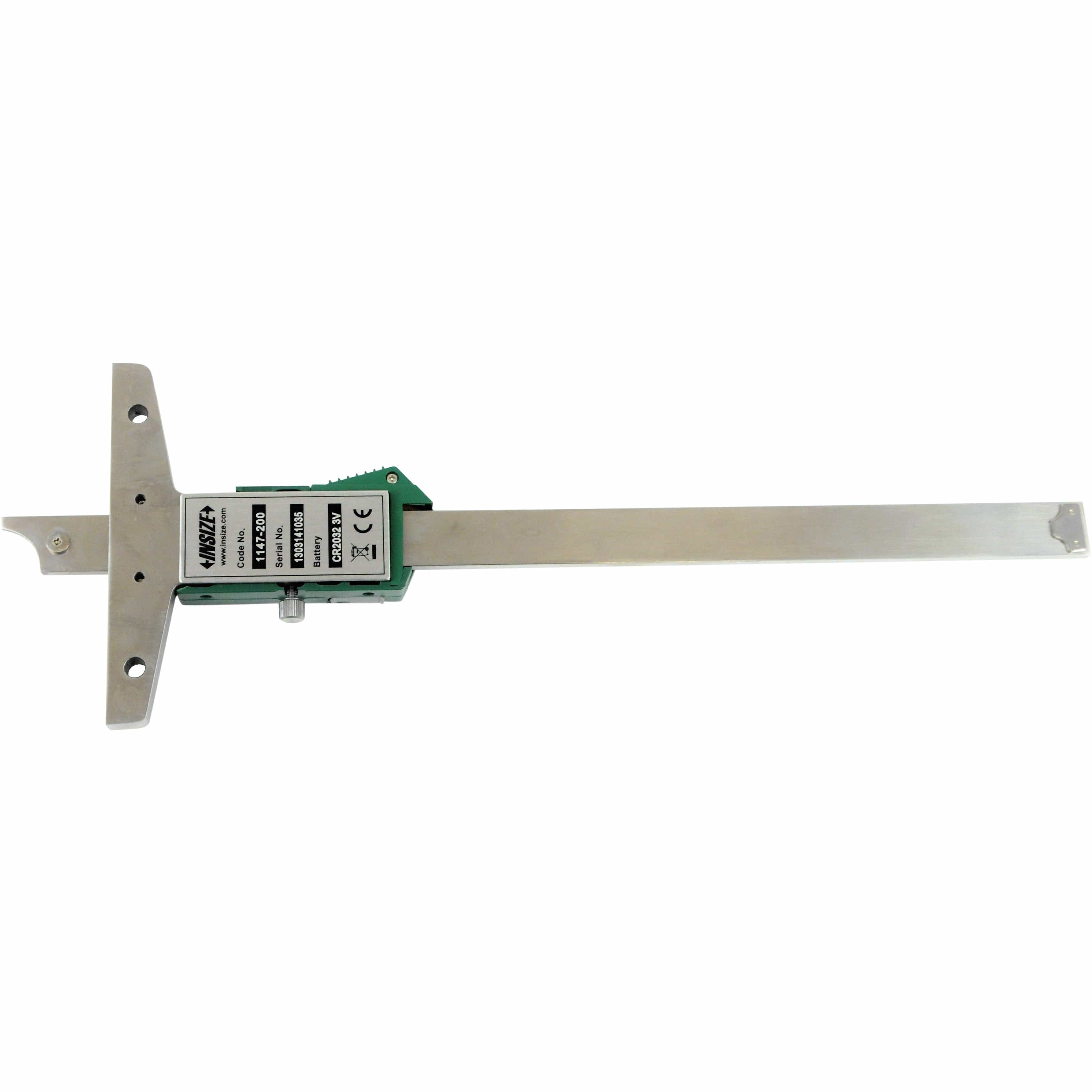 INSIZE Measuring Equipment Insize Digital Depth Gauge 0-200mm / 0-8" Range Series 1147-200