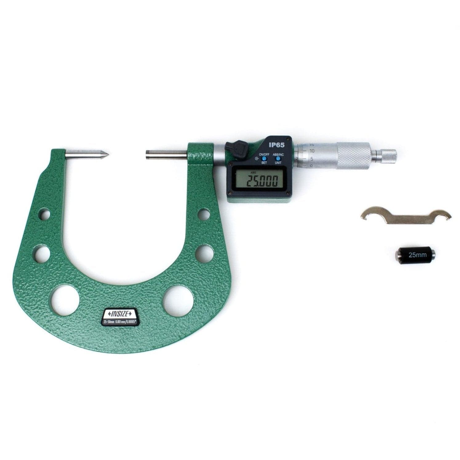 INSIZE Measuring Equipment Insize Digital Disc Brake Micrometer 25-50mm Range Series 3588-50A