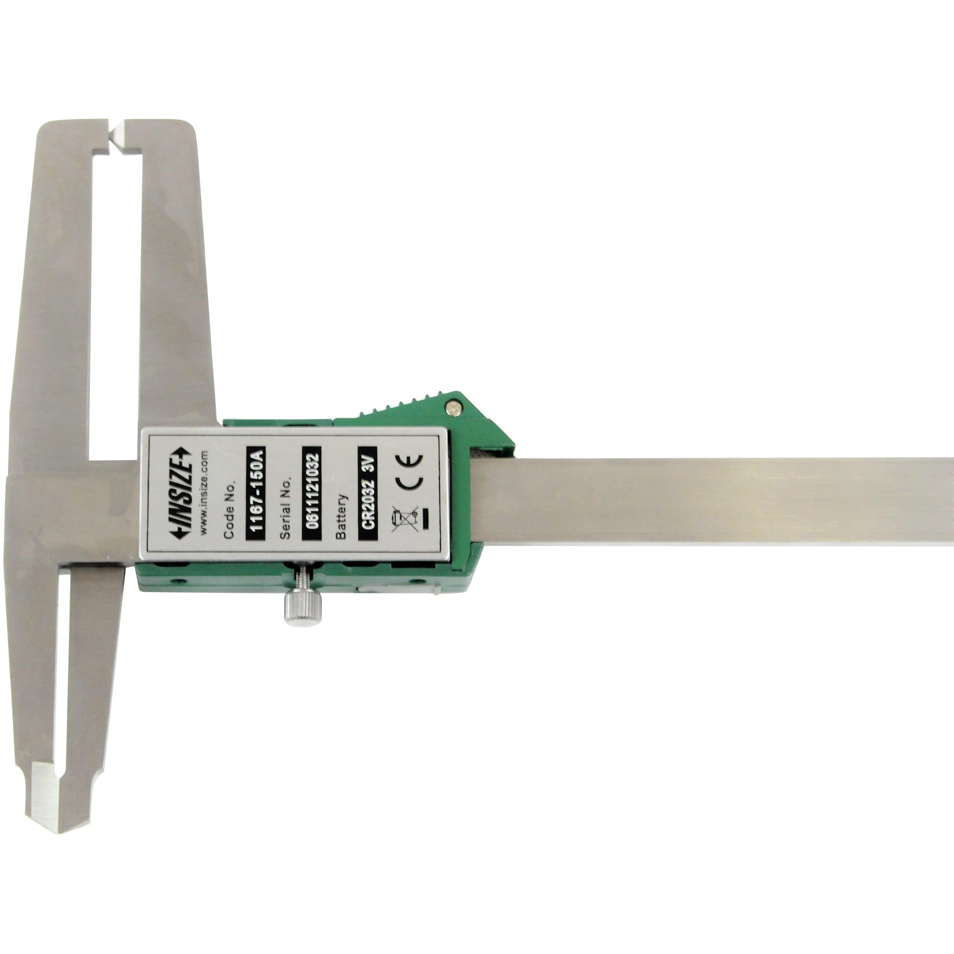 INSIZE Measuring Equipment Insize Digital Disc Brake & Pad Caliper 0-150mm/0-6" Range Series 1167-150A