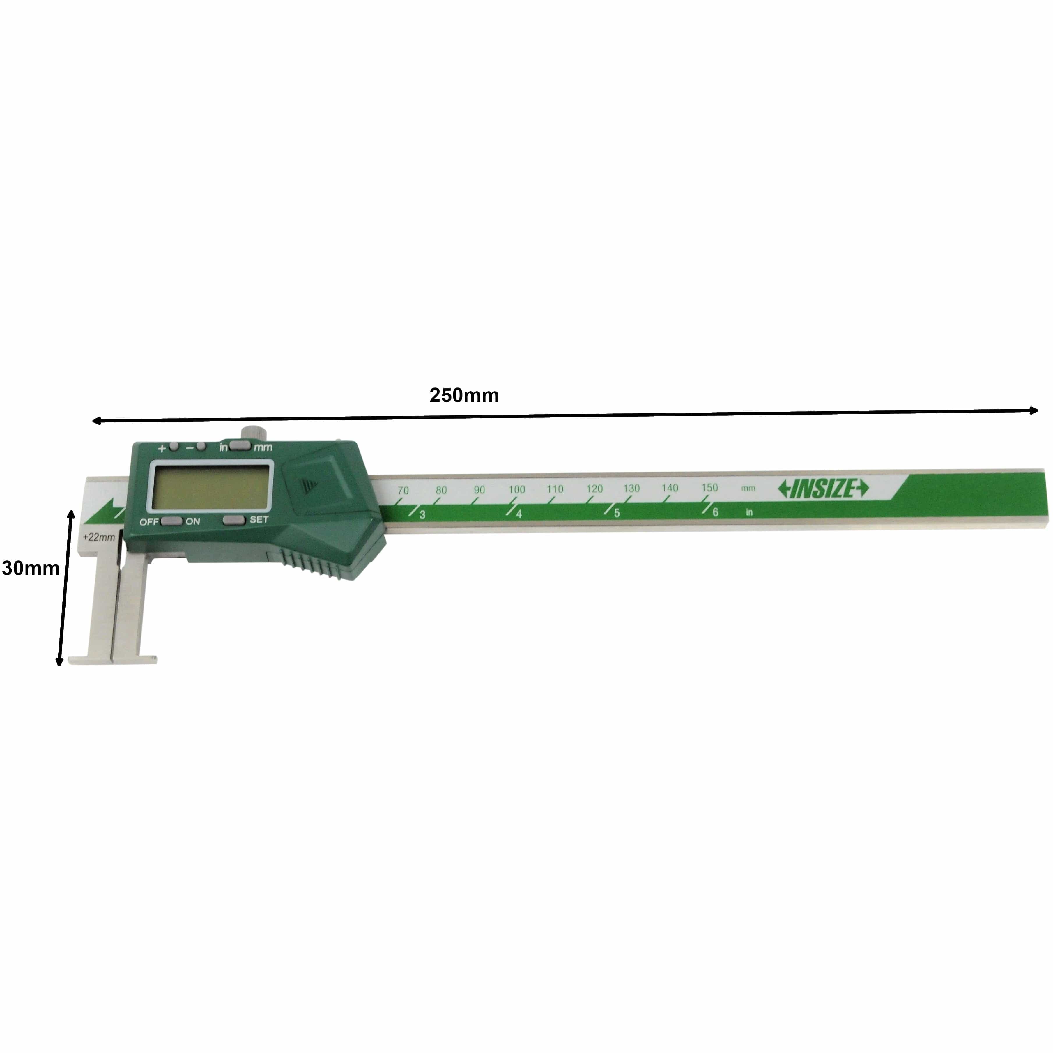 INSIZE Measuring Equipment Insize Digital Inside Groove Caliper 22-150mm Range Series 1120-150A